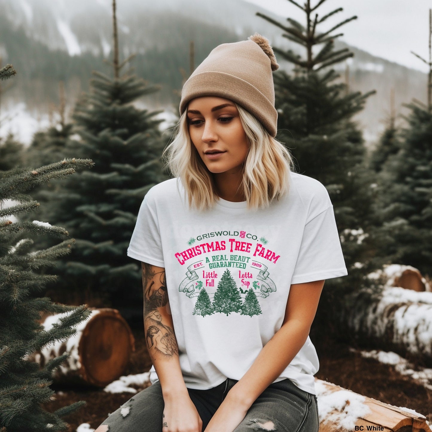 Christmas Tree Farm MATTE CLEAR FILM