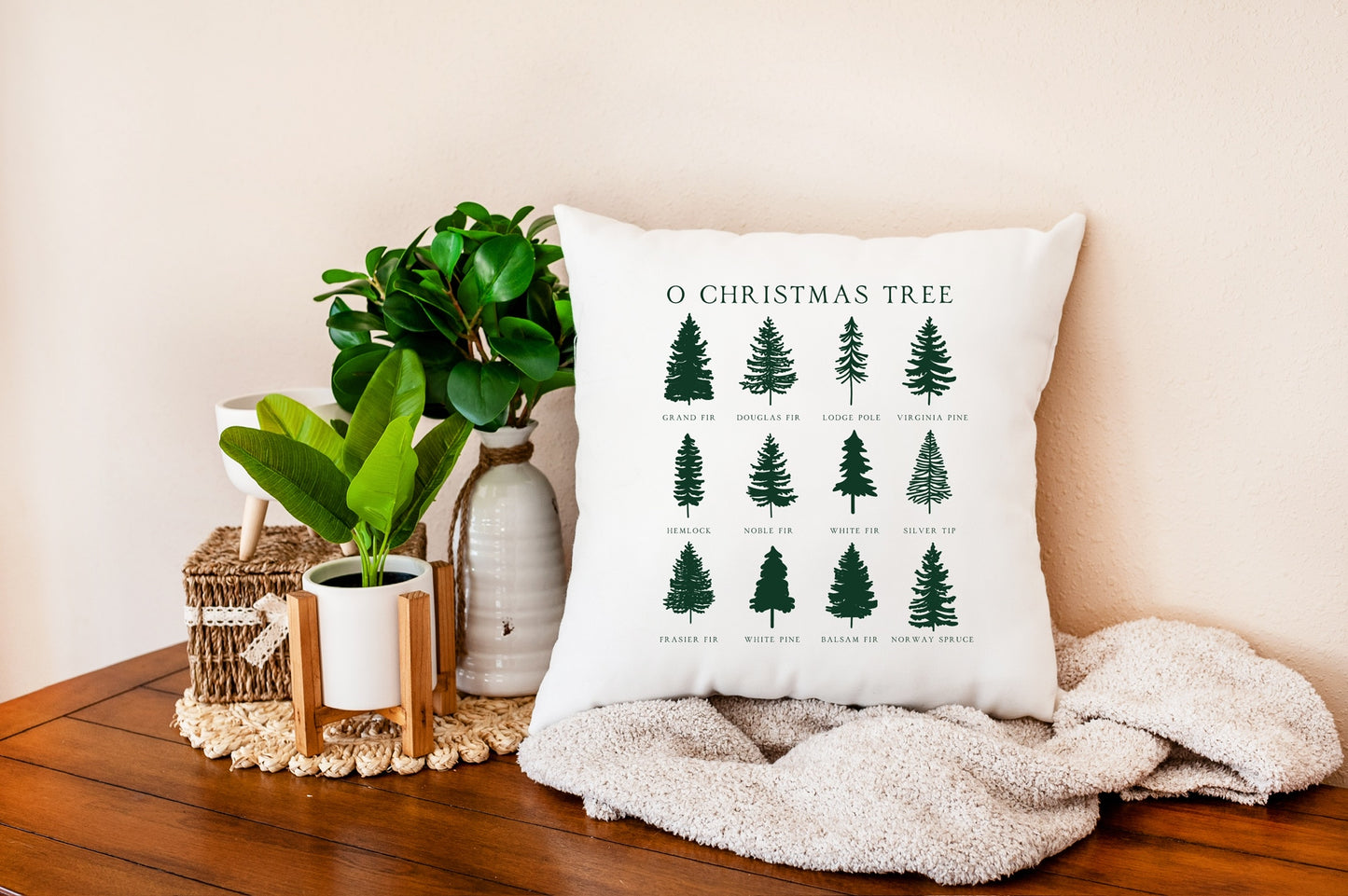 O Christmas Tree HUNTER GREEN INK