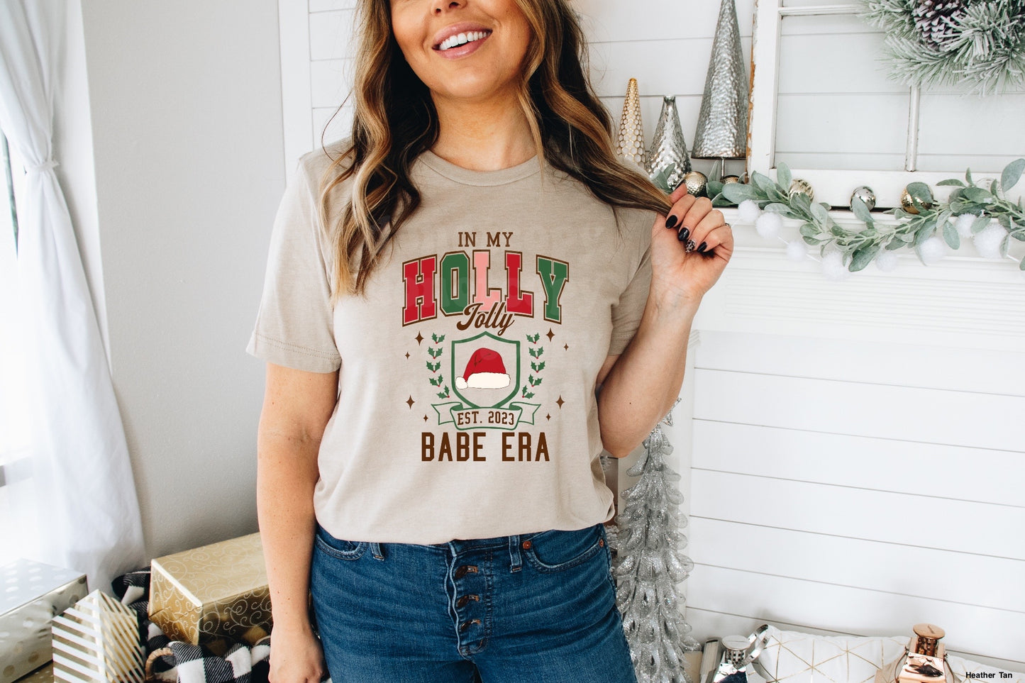 In My Holly Jolly Babe Era MATTE CLEAR FILM