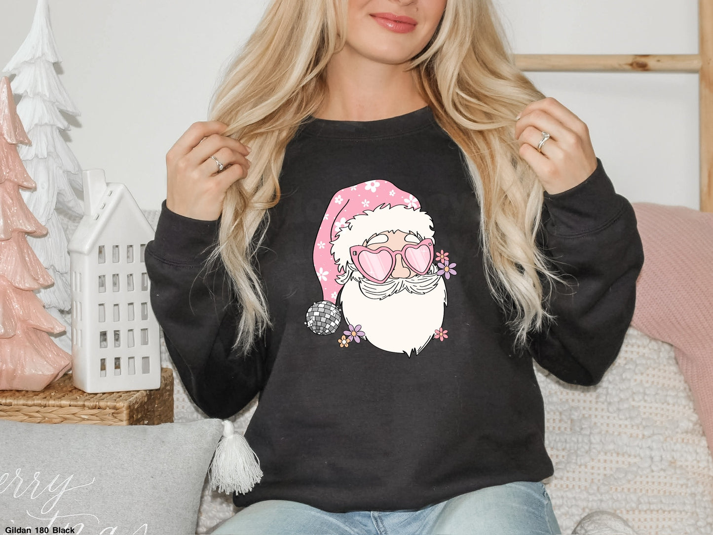 Disco Santa MATTE CLEAR FILM