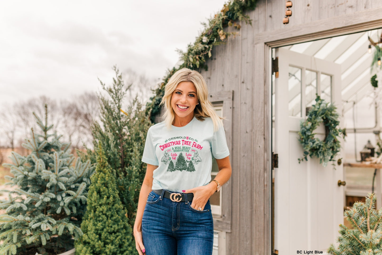 Christmas Tree Farm MATTE CLEAR FILM