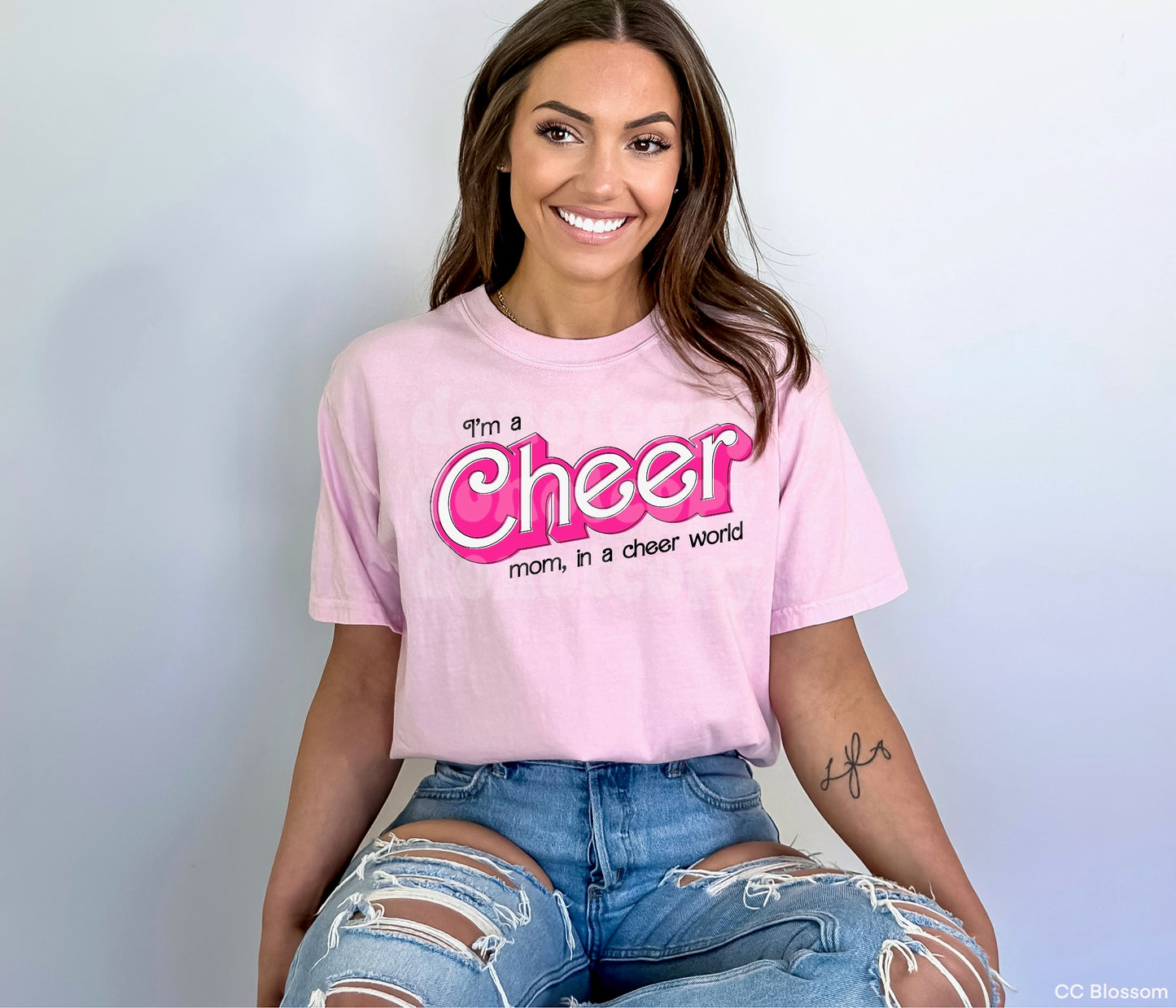 Cheer Mom MATTE CLEAR FILM