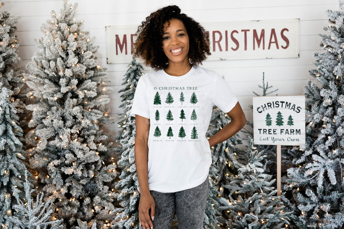 O Christmas Tree HUNTER GREEN INK
