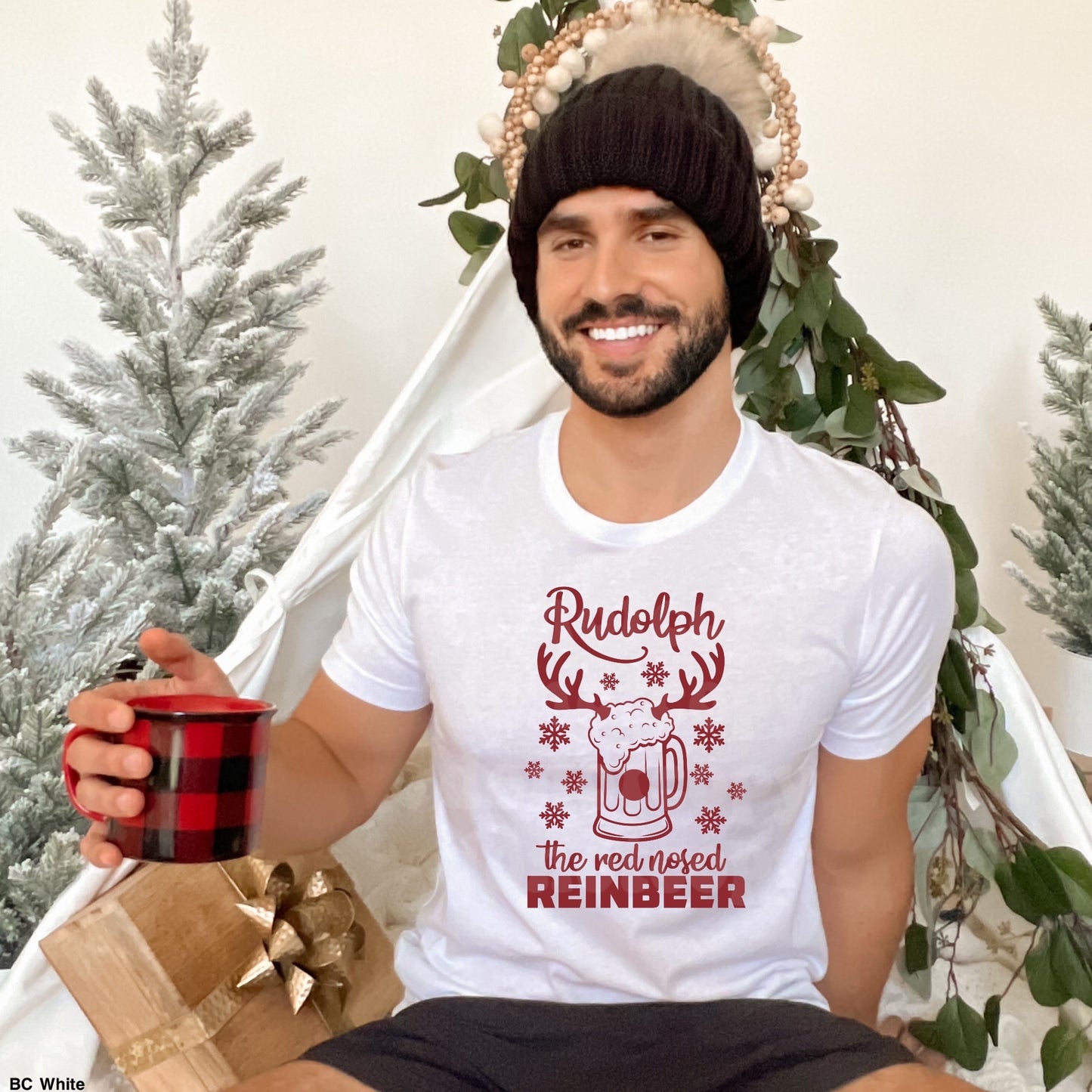 Red Nosed Reindeer RED INK