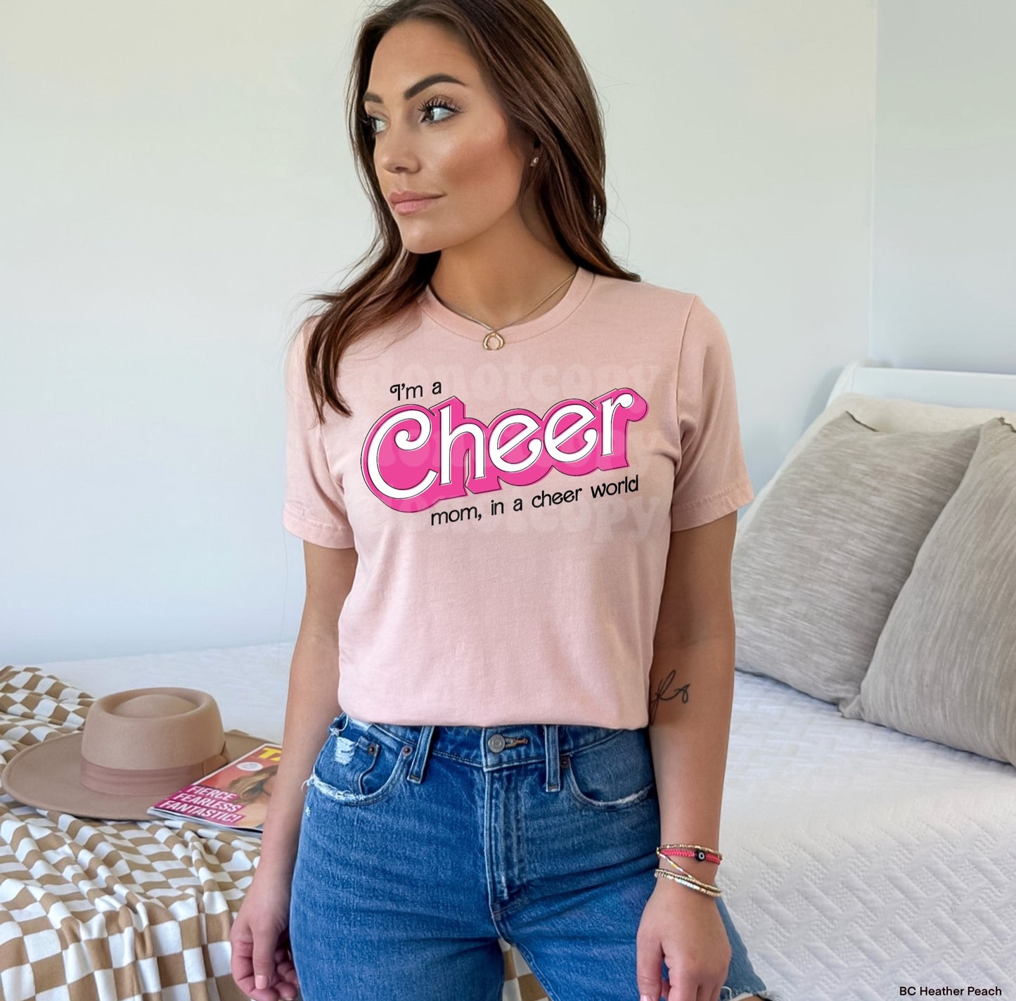 Cheer Mom MATTE CLEAR FILM