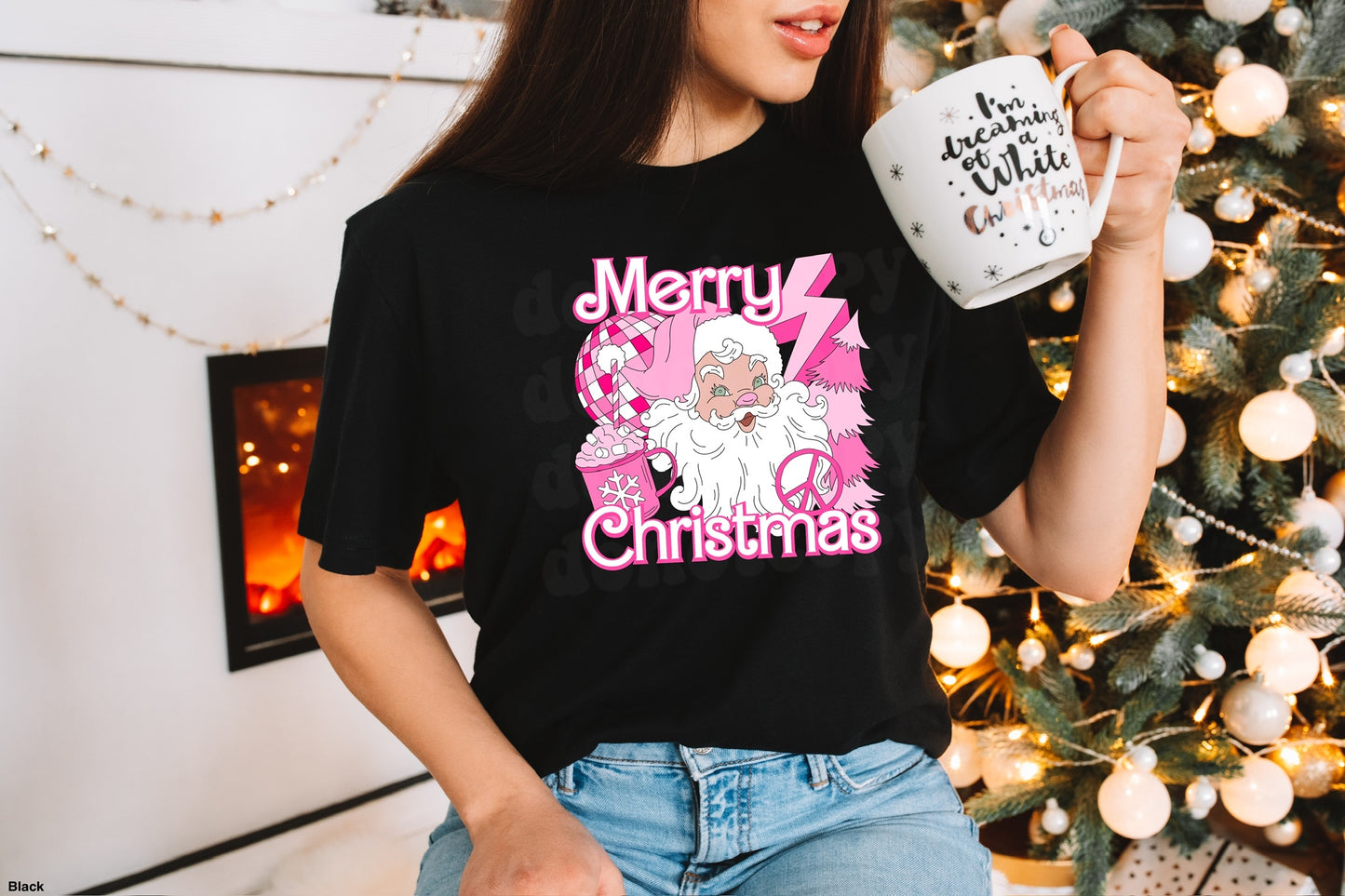 Preppy Santa w/ Optional Pocket MATTE CLEAR FILM