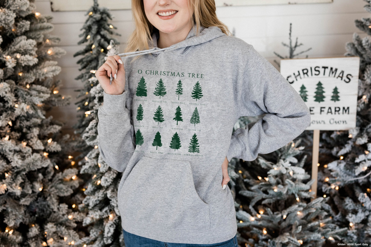 O Christmas Tree HUNTER GREEN INK