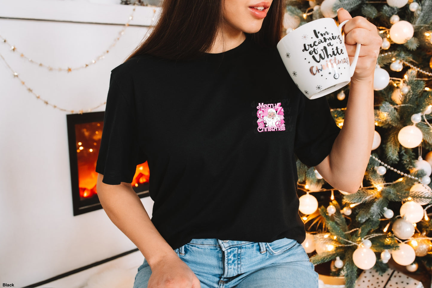 Preppy Santa w/ Optional Pocket MATTE CLEAR FILM