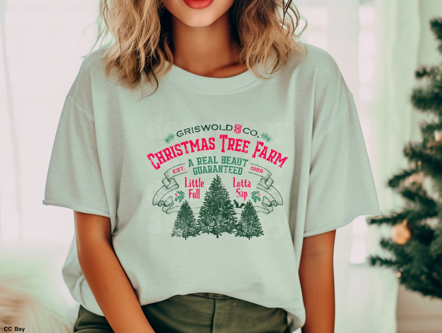 Christmas Tree Farm MATTE CLEAR FILM