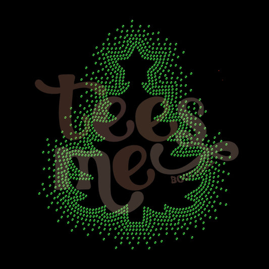 Christmas Tree Scatter SPANGLES TRANSFER