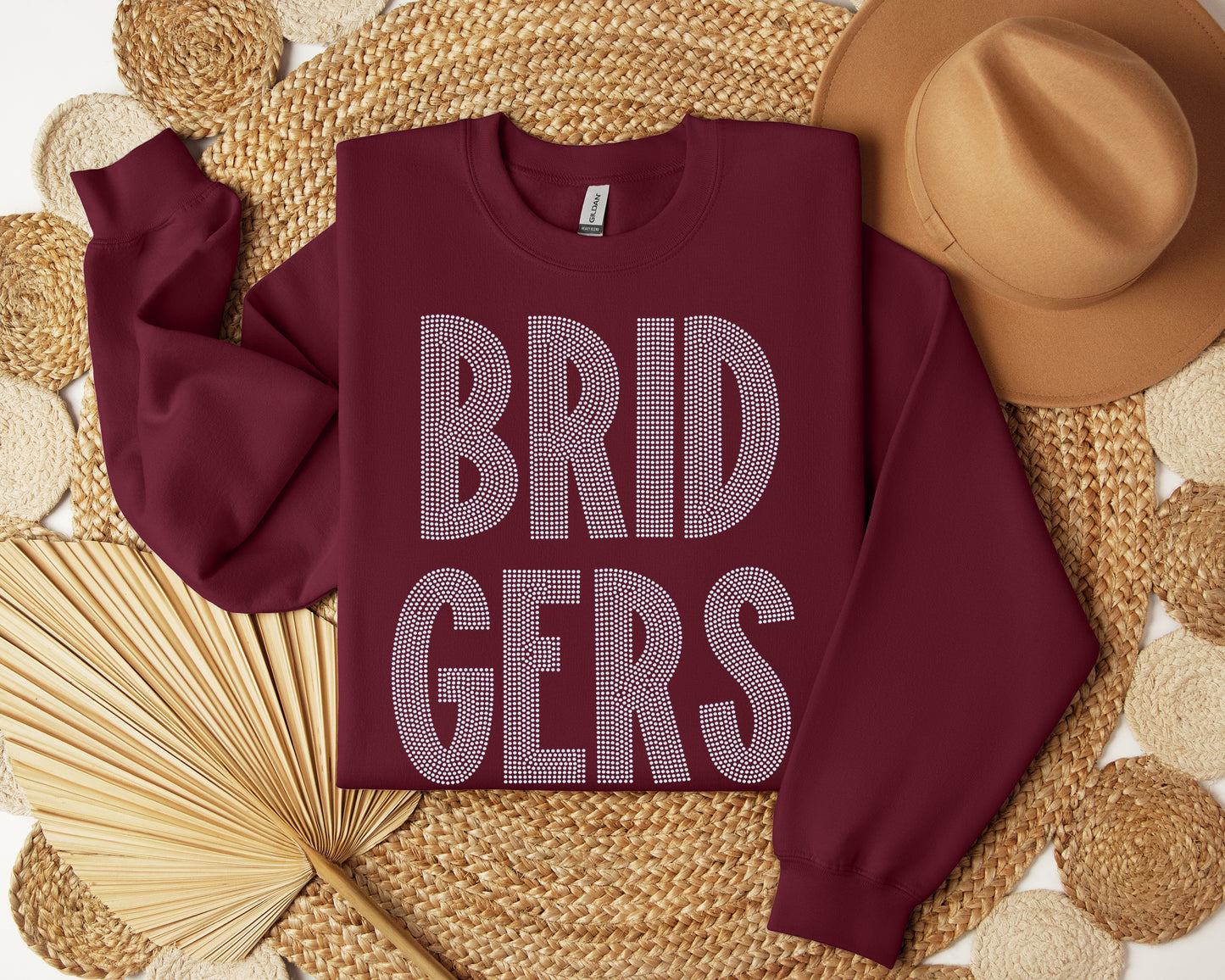 Bridgers Font Mascot SPANGLE TRANSFER