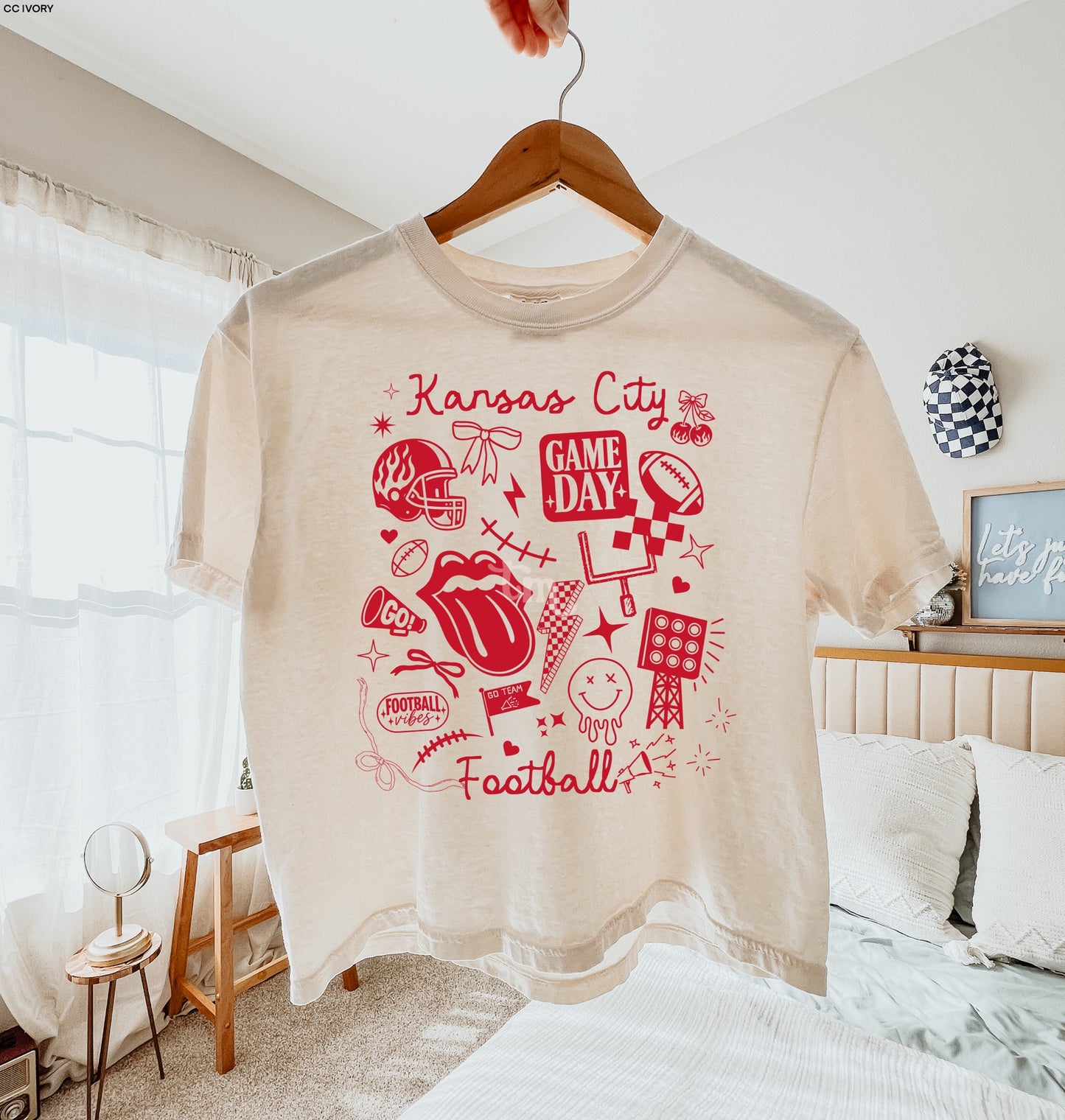 TMT // Kansas City Doodles FIRE RED INK