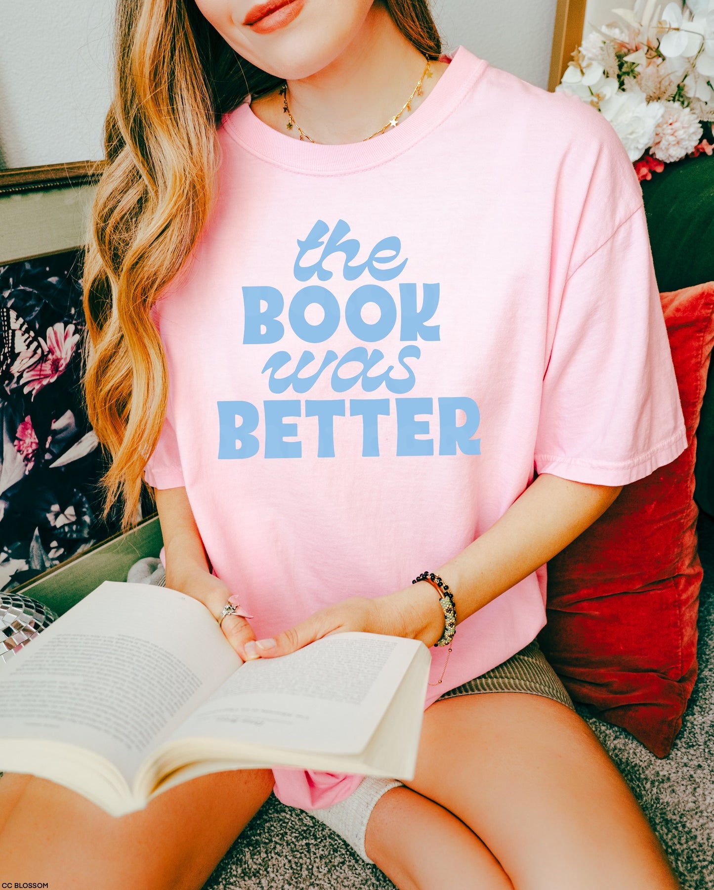 The Book Was Better LIGHT BLUE INK