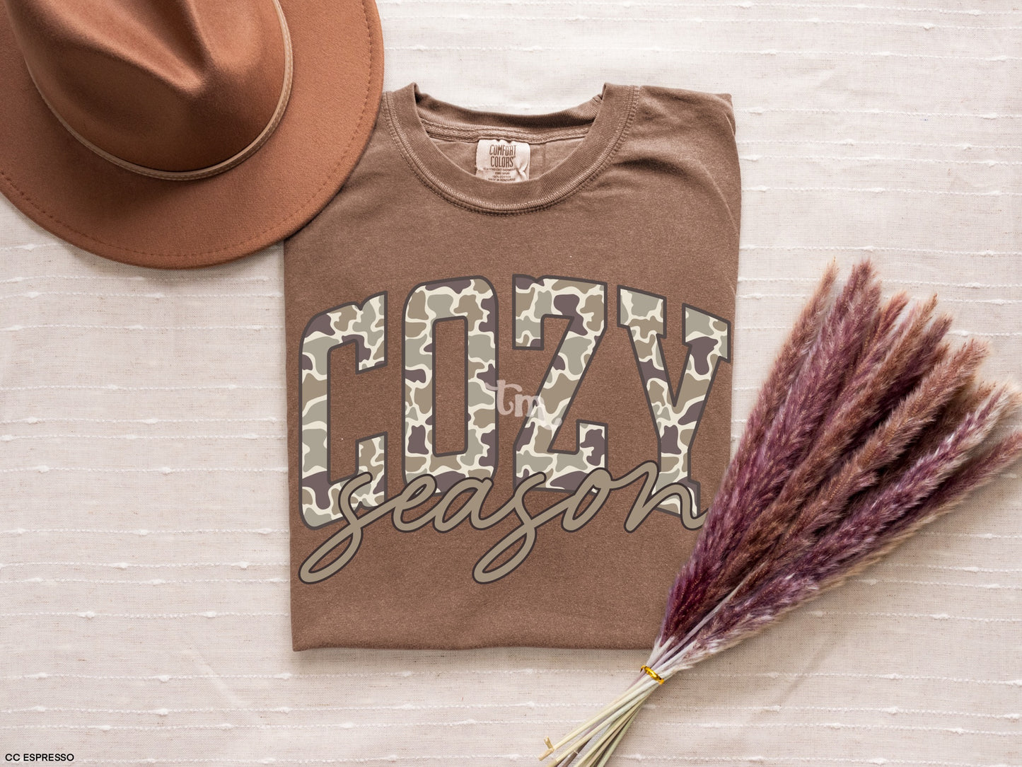Camo Cozy Season MATTE CLEAR FILM
