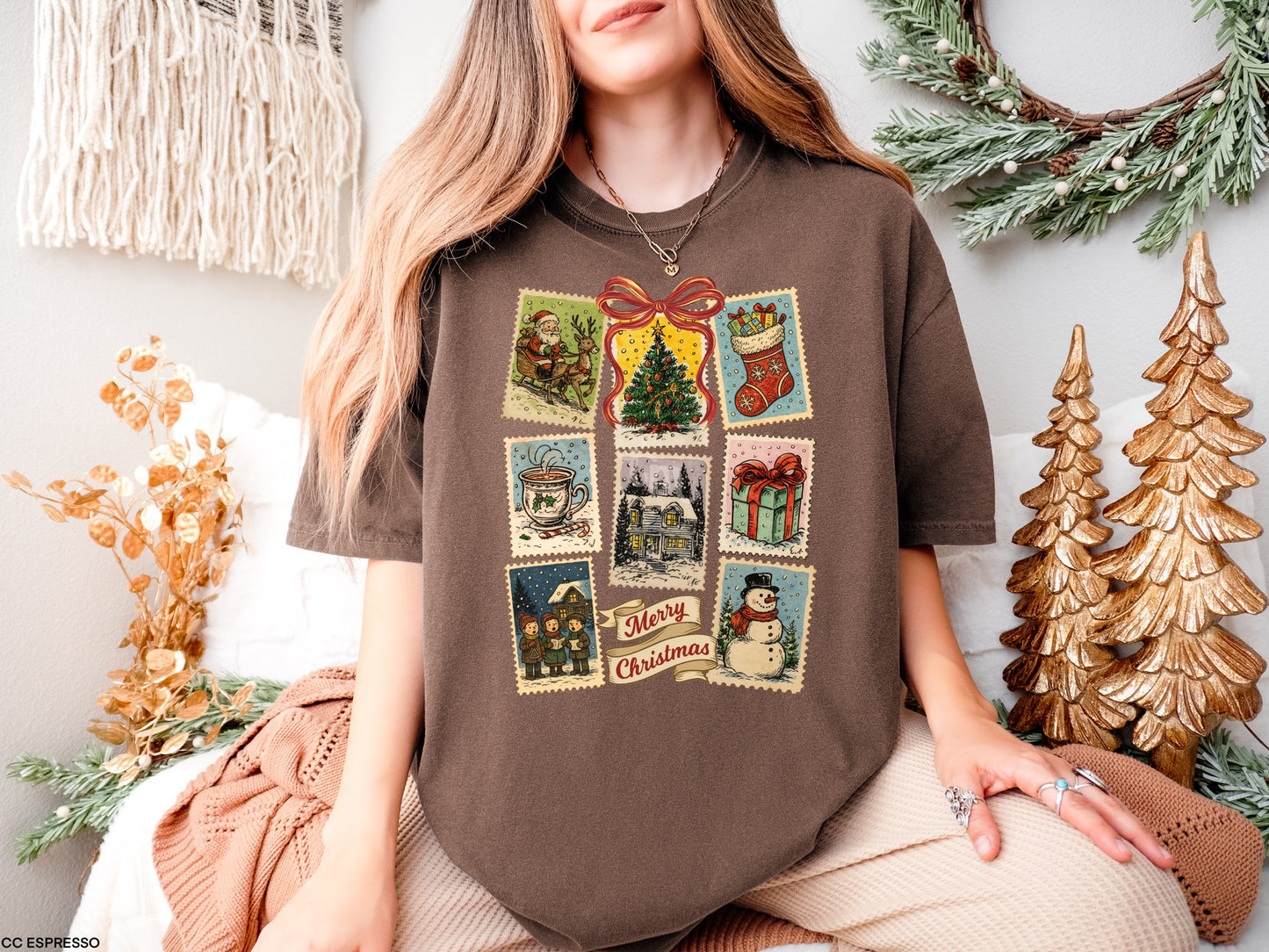 TMT // Vintage Christmas Stamps MATTE CLEAR FILM