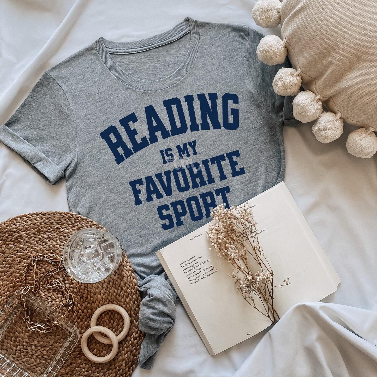 TMT // Reading is My Favorite Sport NAVY INK