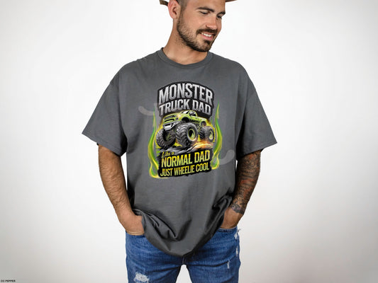 Monster Truck Dad MATTE CLEAR FILM