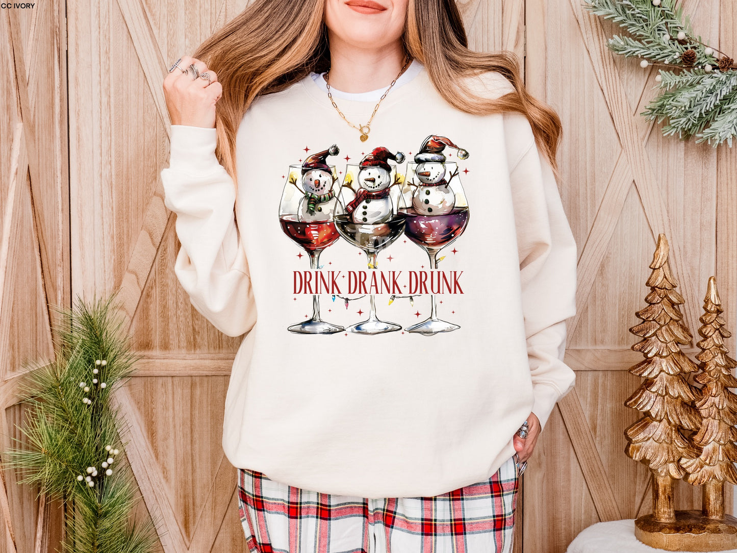 TMT // Drink Drank Drunk Wine MATTE CLEAR FILM