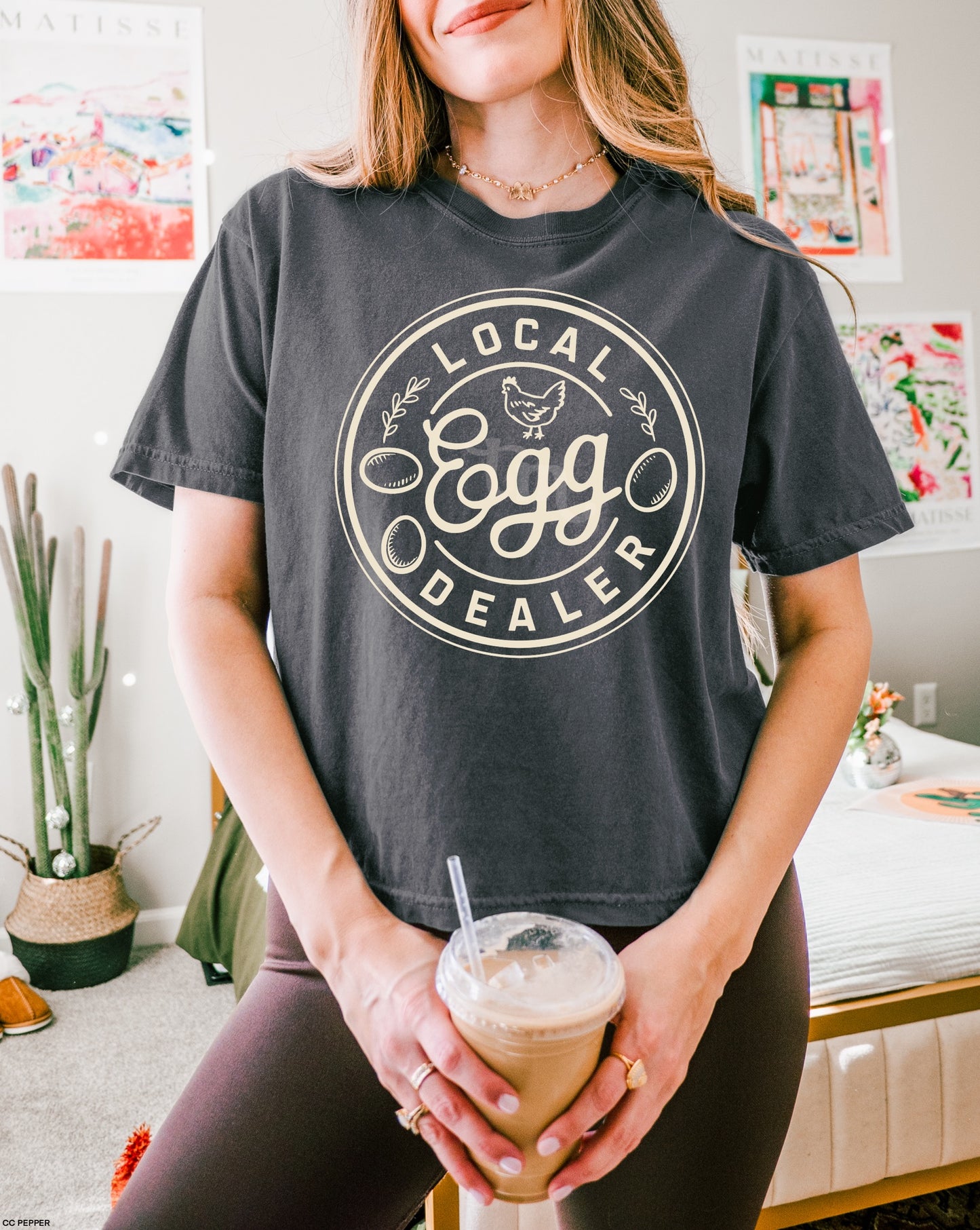 Local Egg Dealer BEIGE INK