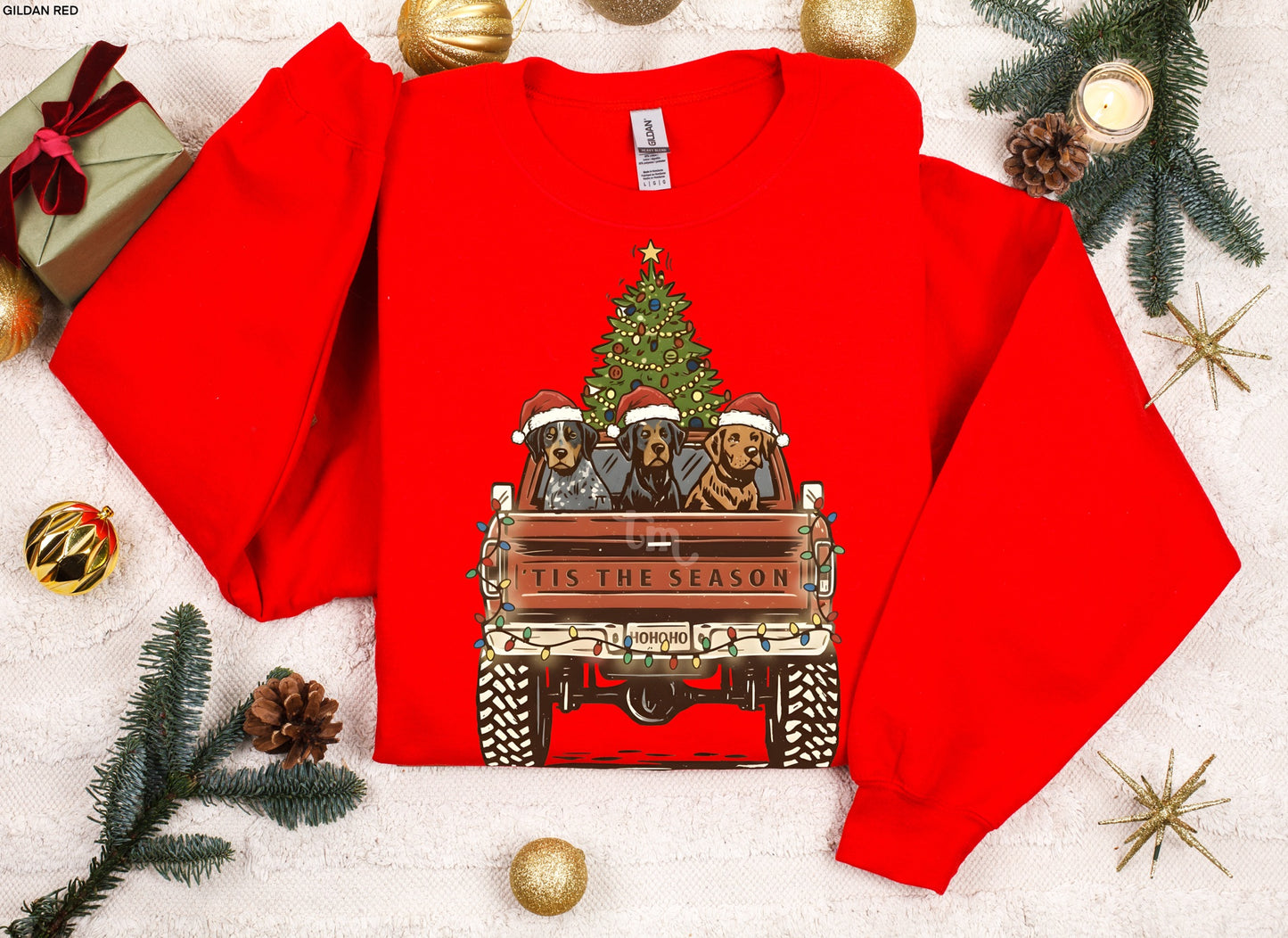 TMT // Tis the Season Dogs MATTE CLEAR FILM