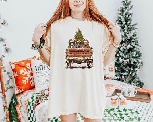 TMT // Tis the Season Dogs MATTE CLEAR FILM