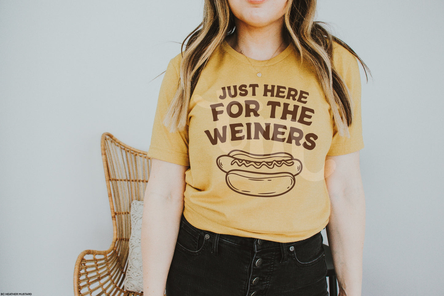 Here For The Weiners DOE BROWN INK