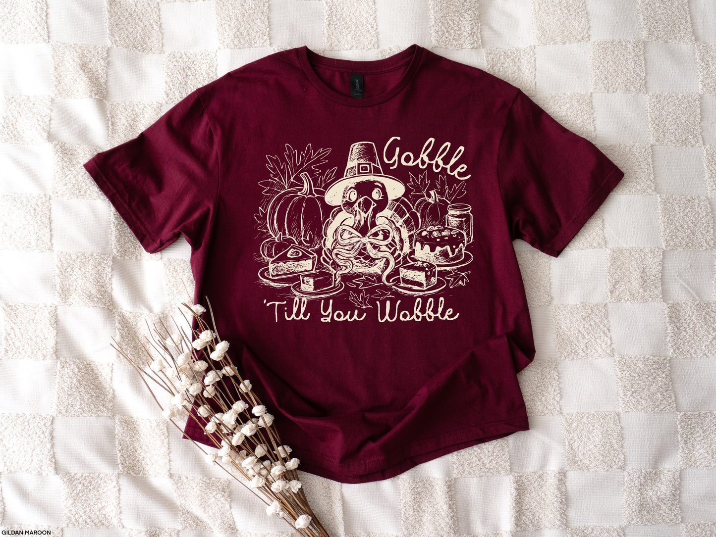 TMT // Gobble Till You Wobble BEIGE INK