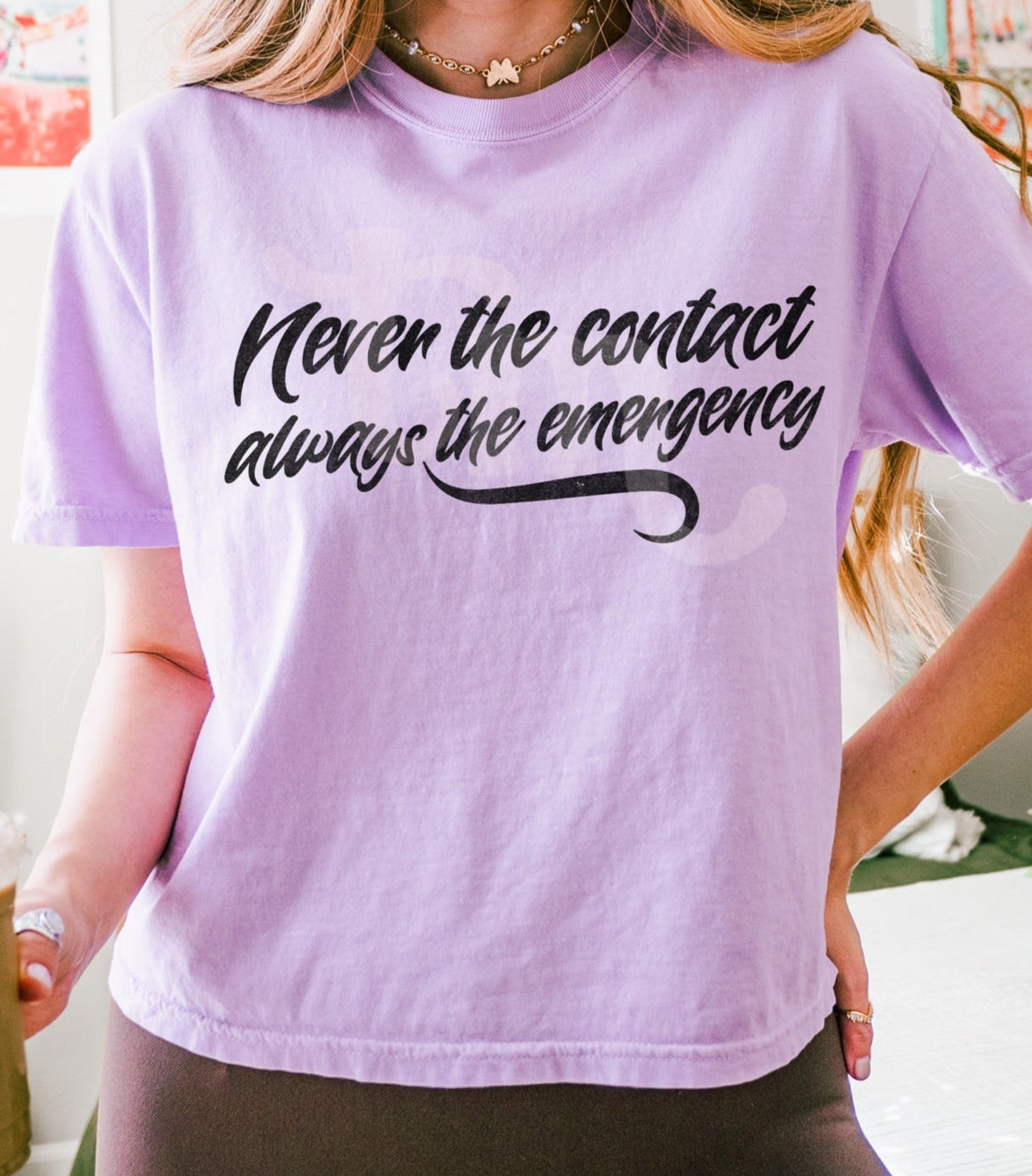 Never the Contact, Always the Emergency