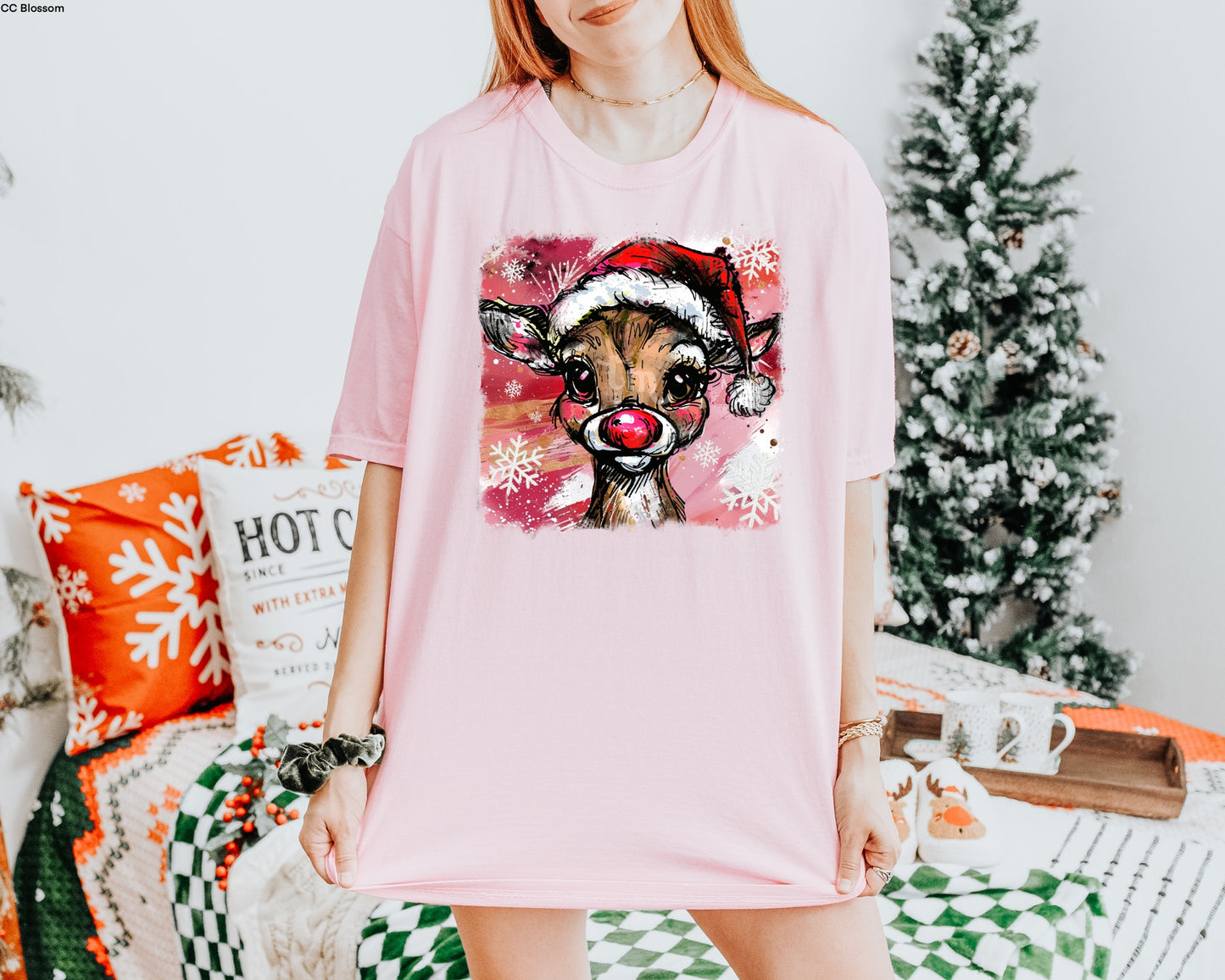 GLITTER Rudolph MATTE CLEAR FILM