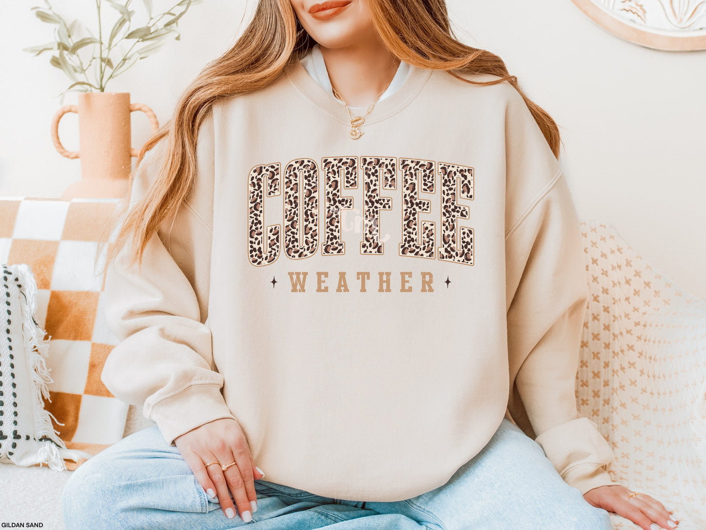 TMT // Leopard Print Coffee Weather MATTE CLEAR FILM