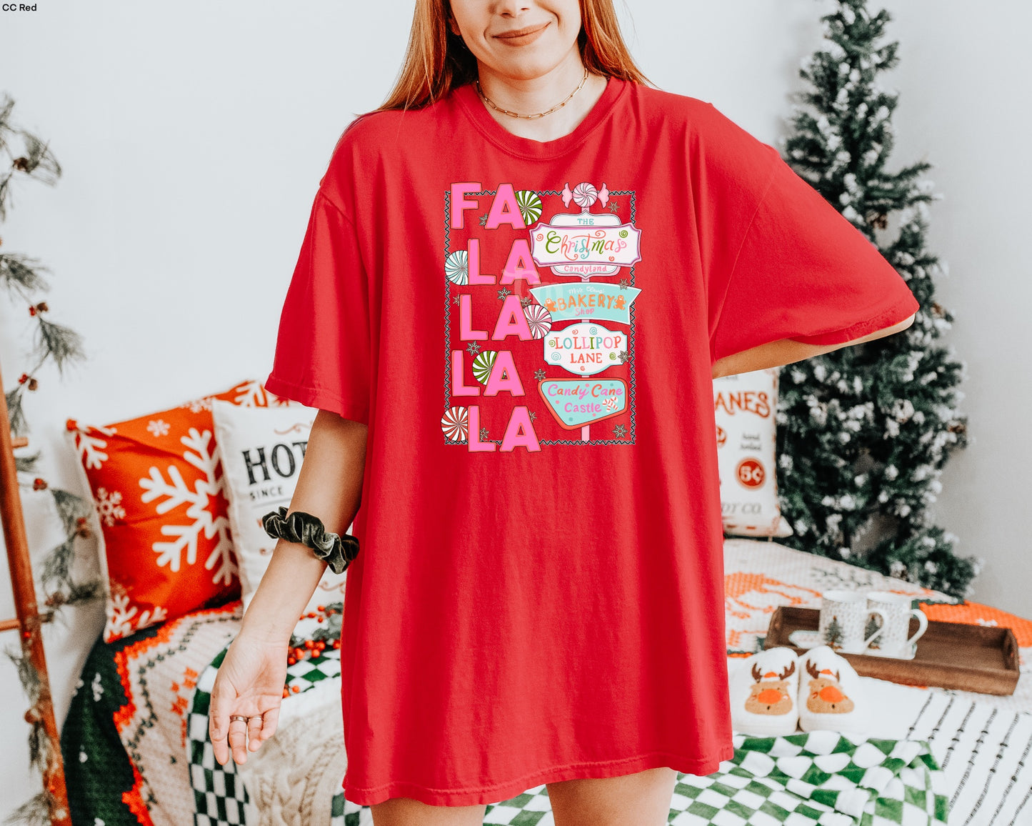 GLITTER Fa La La Signs MATTE CLEAR FILM