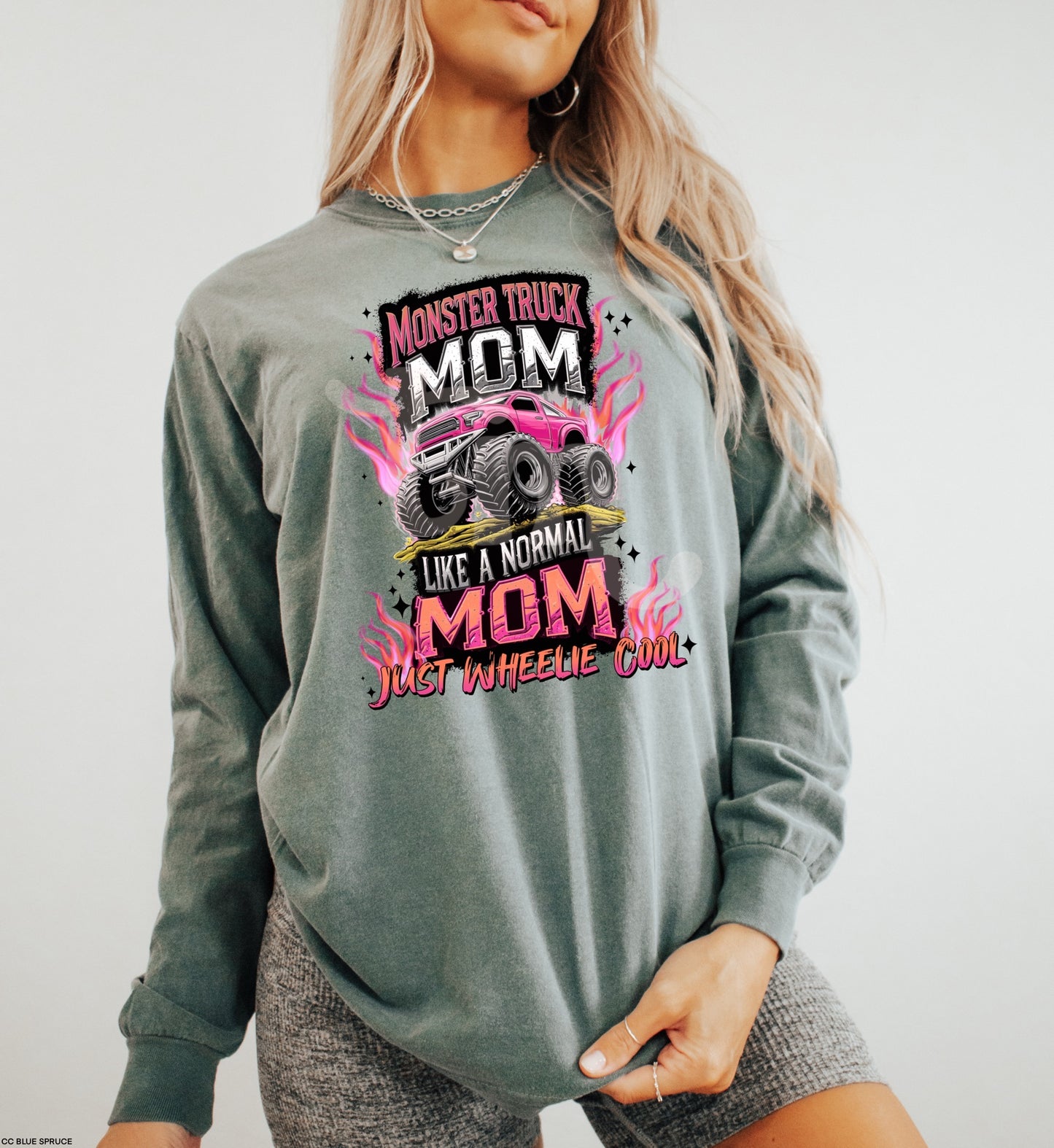 Monster Truck Mom MATTE CLEAR FILM