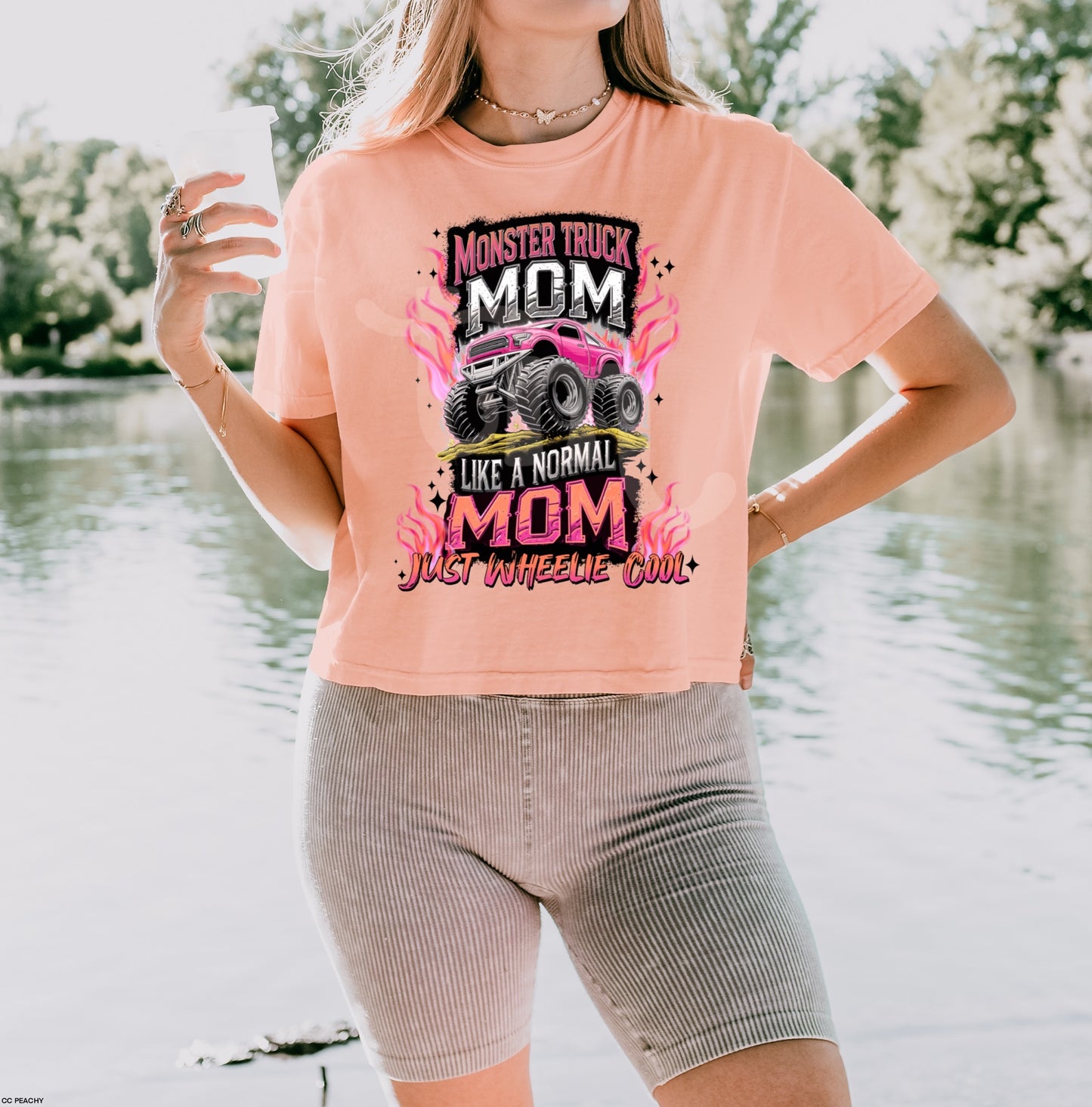 Monster Truck Mom MATTE CLEAR FILM