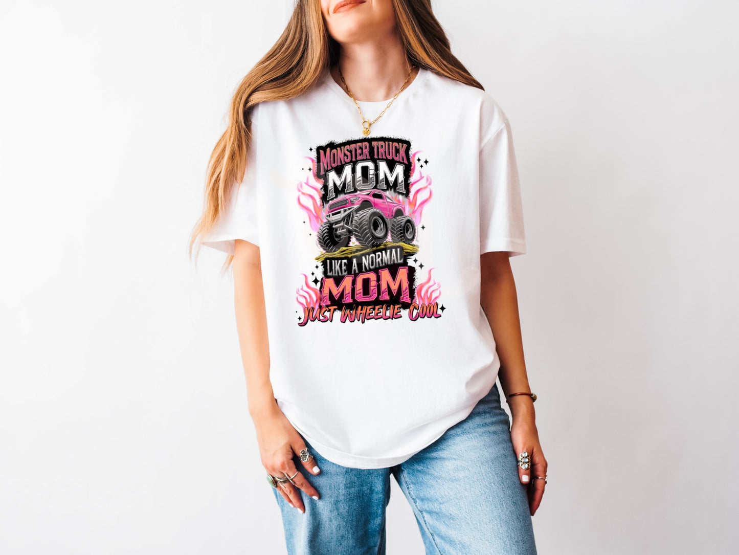 Monster Truck Mom MATTE CLEAR FILM