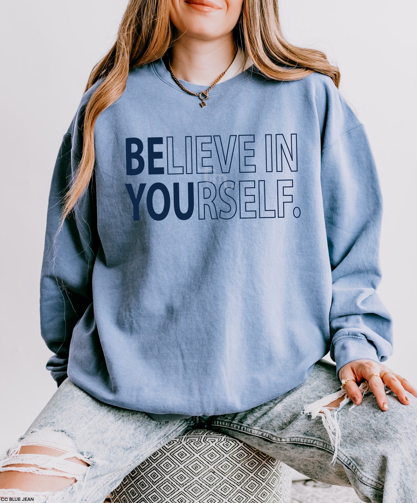 Believe In Yourself NAVY INK