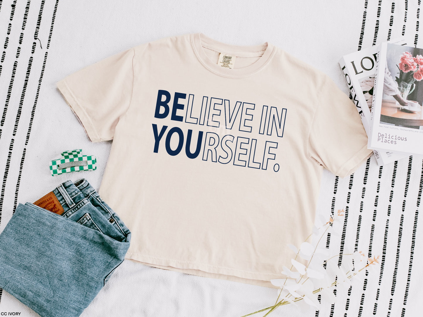 Believe In Yourself NAVY INK