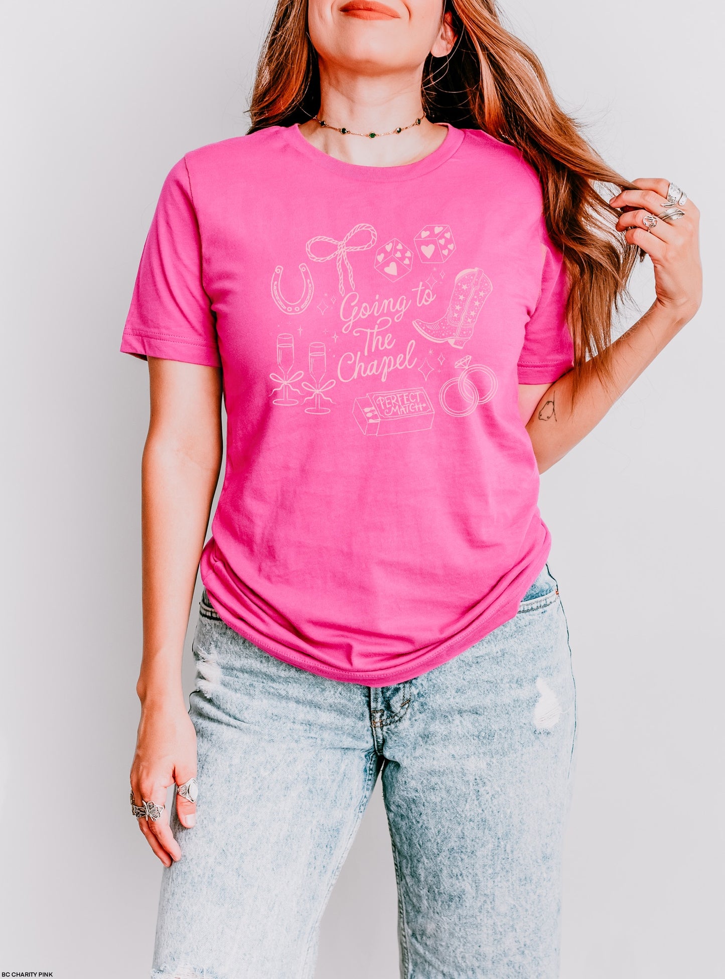 Going to the Chapel BABY PINK INK