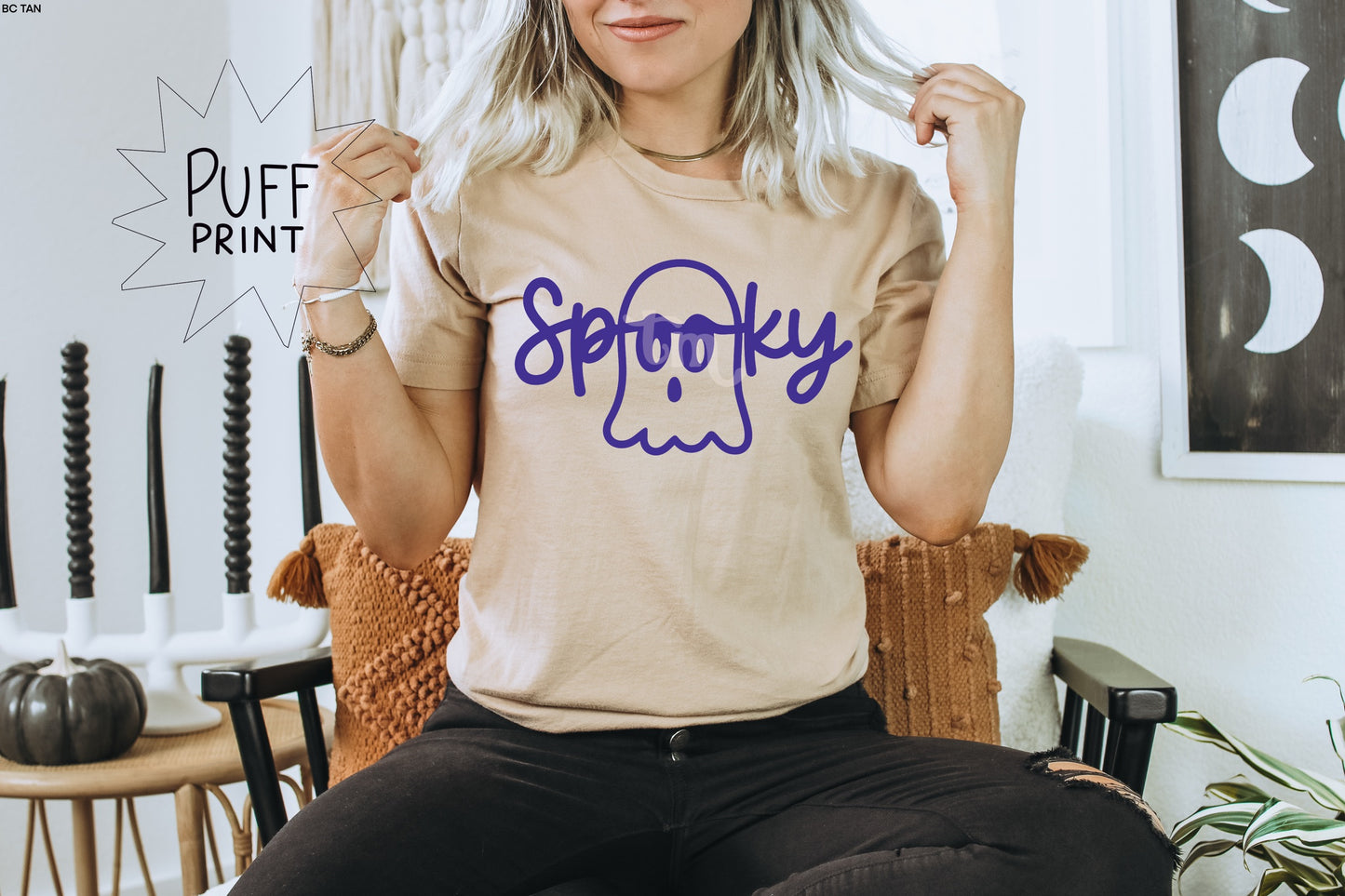 Spooky Ghost PUFF PURPLE