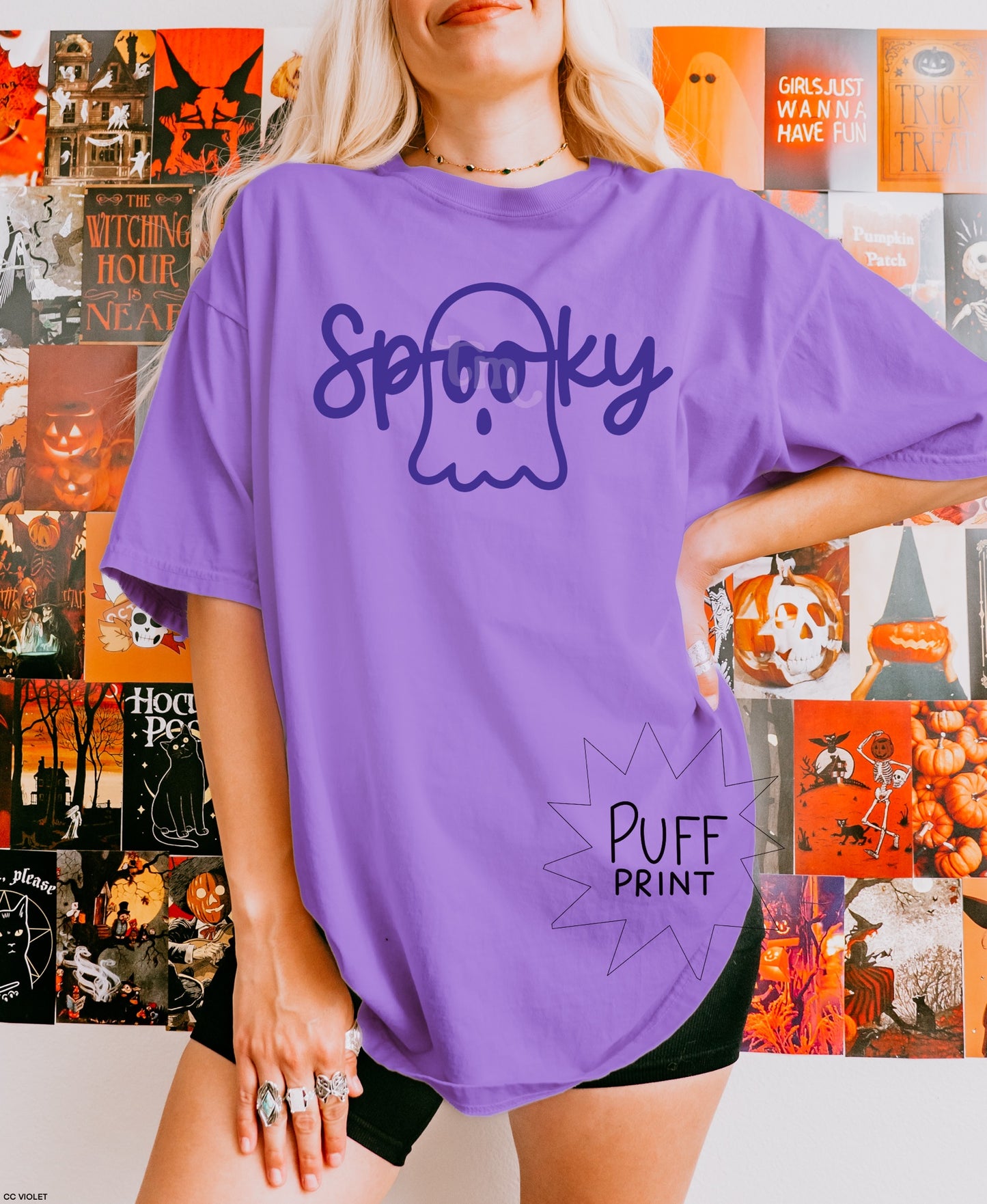 Spooky Ghost PUFF PURPLE