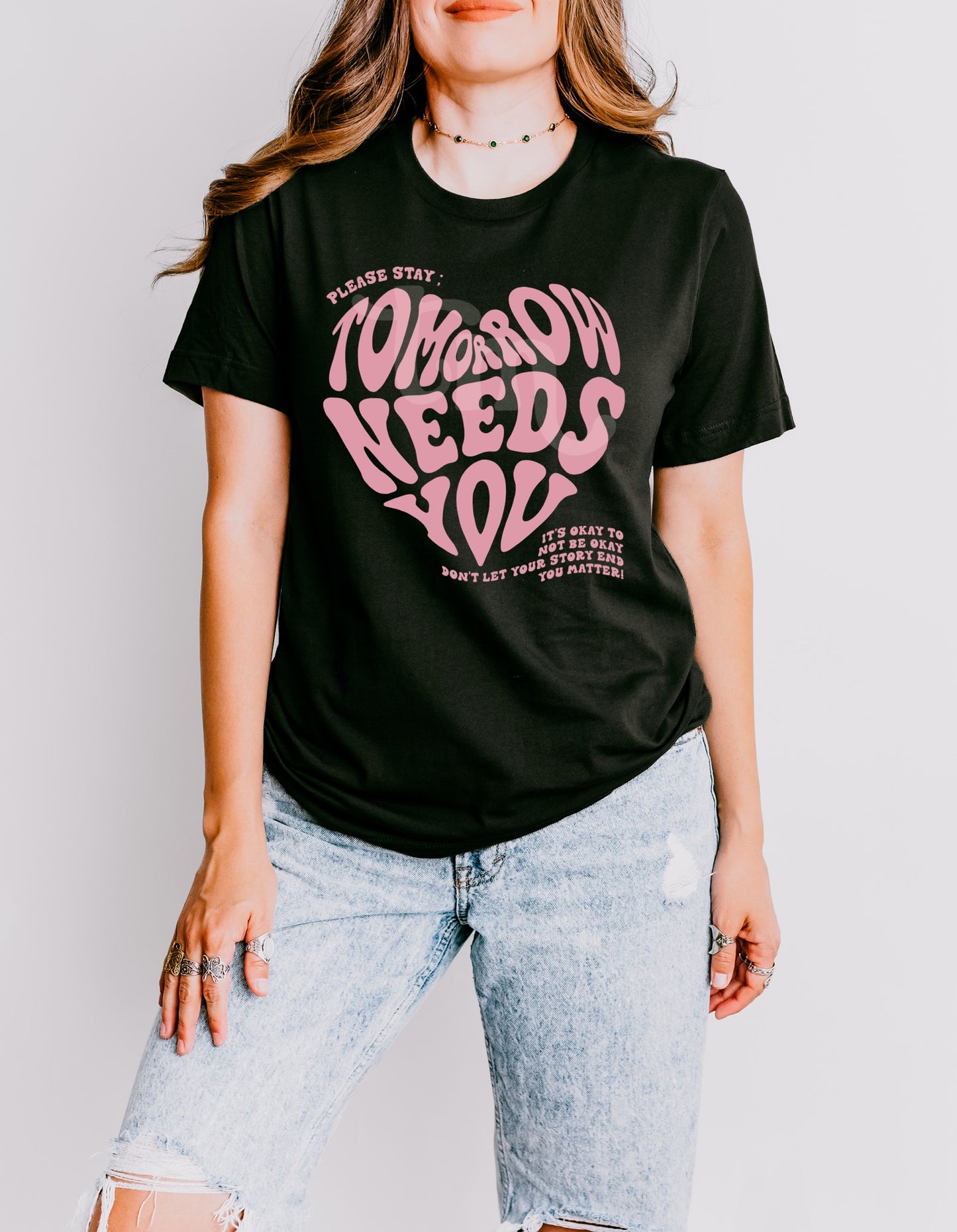 Tomorrow Needs You PINK INK