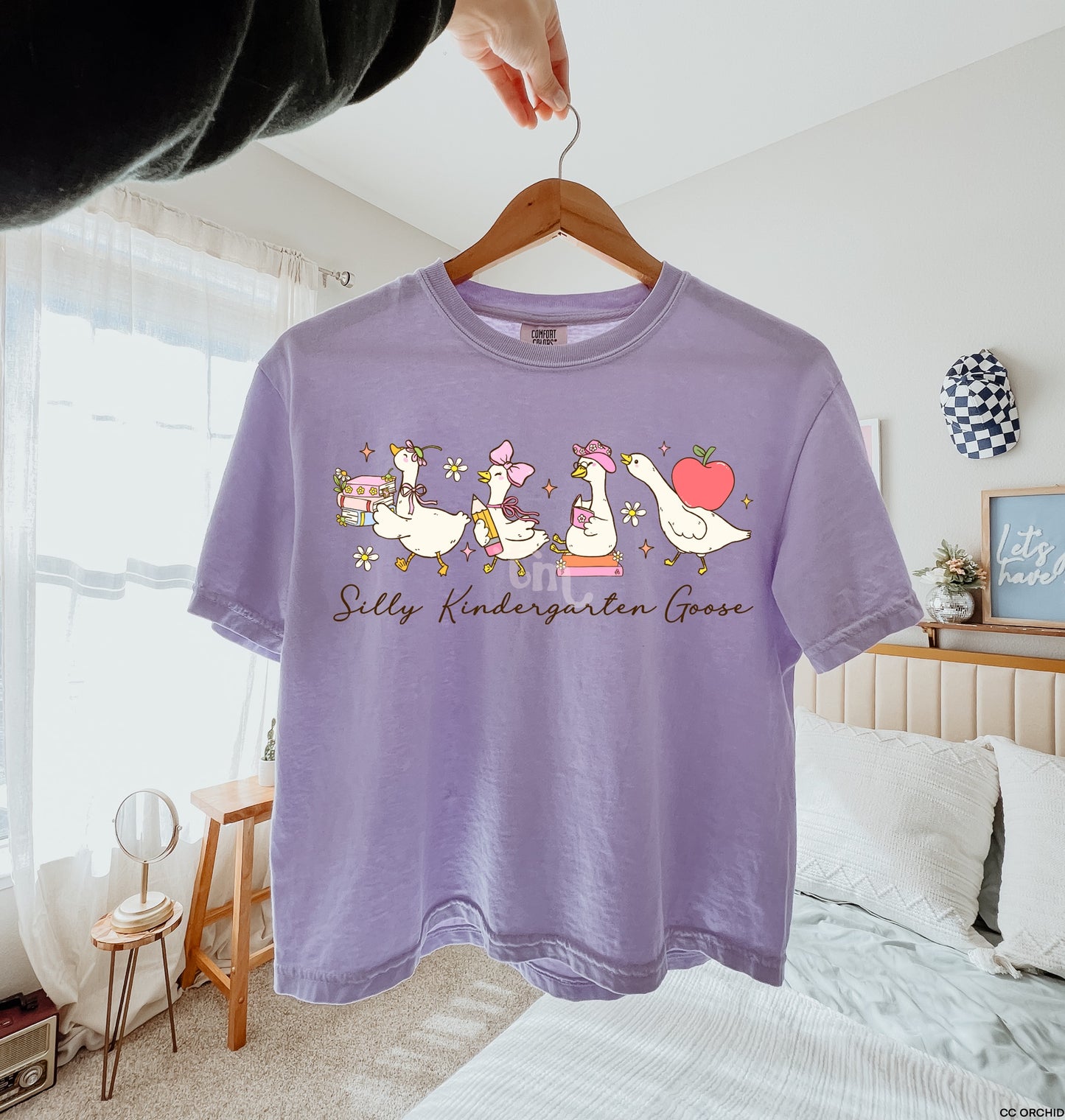 Silly Kindergarten Goose MATTE CLEAR FILM