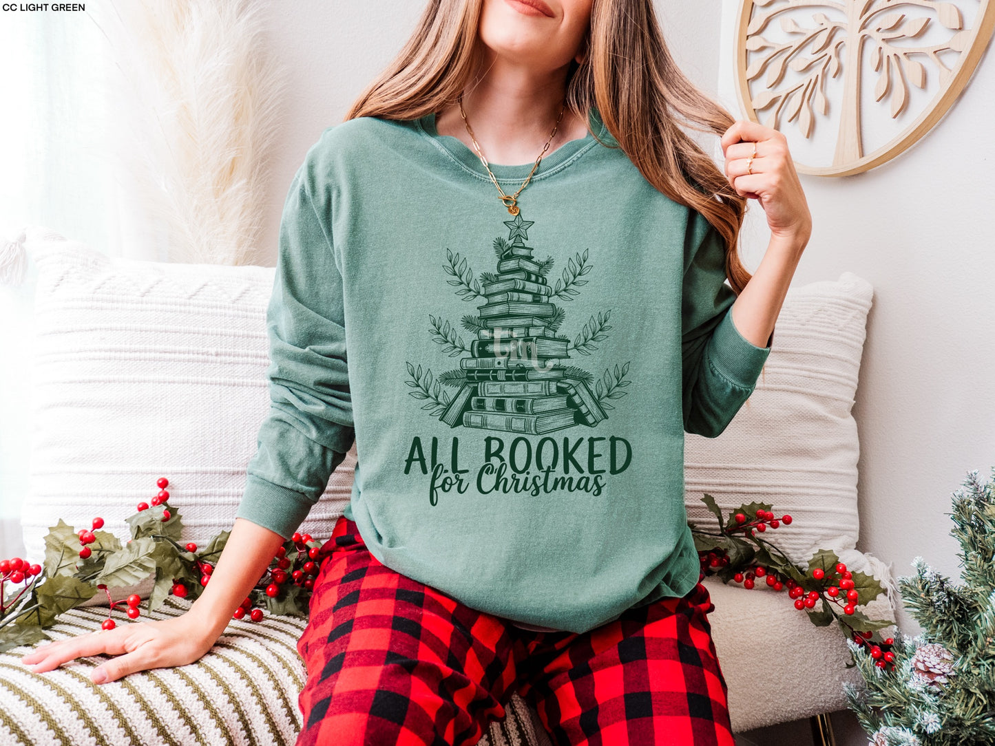 TMT // All Booked For Christmas HUNTER GREEN INK