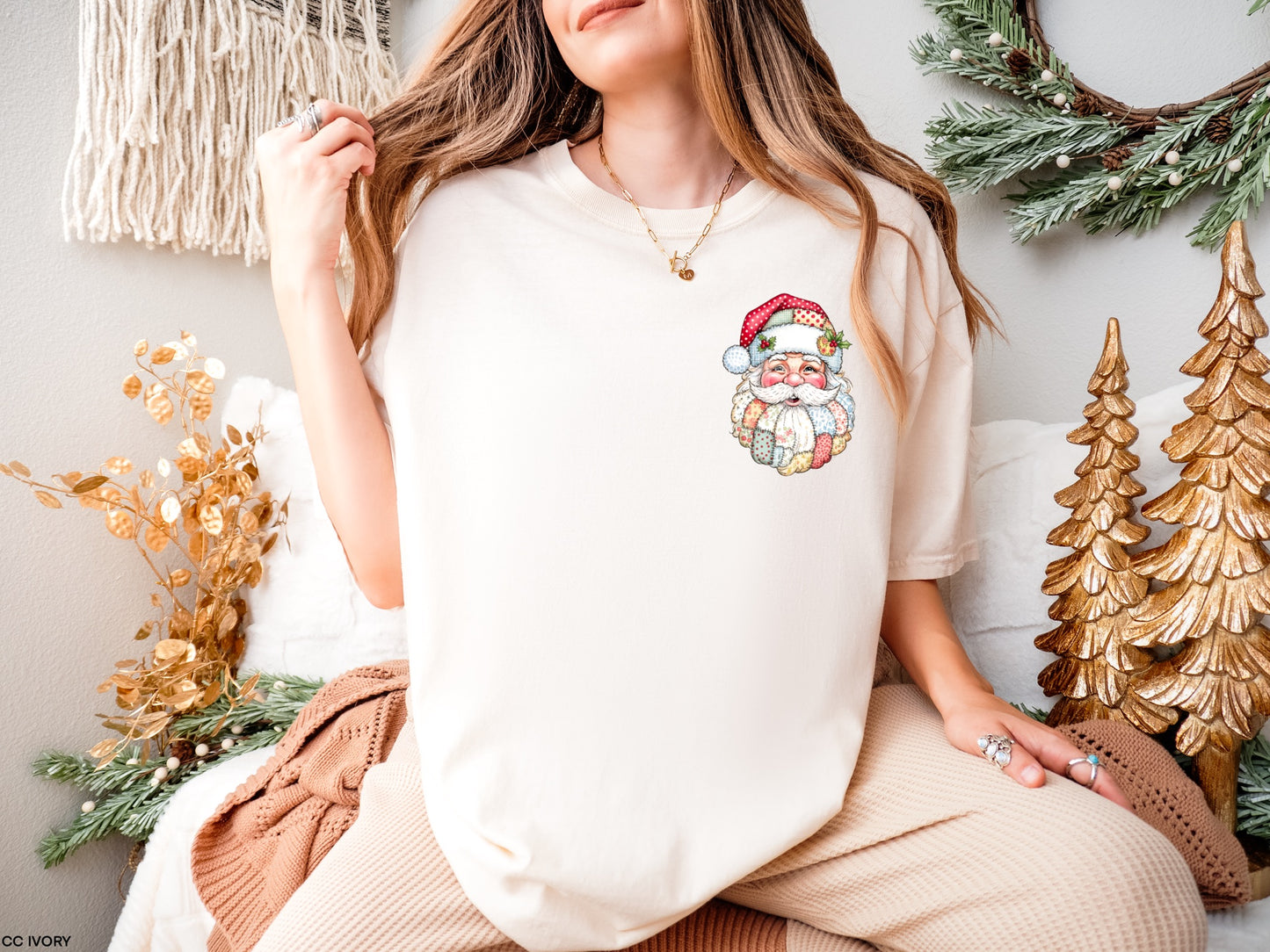 TMT // Patchwork Santa FULL SIZE + POCKET