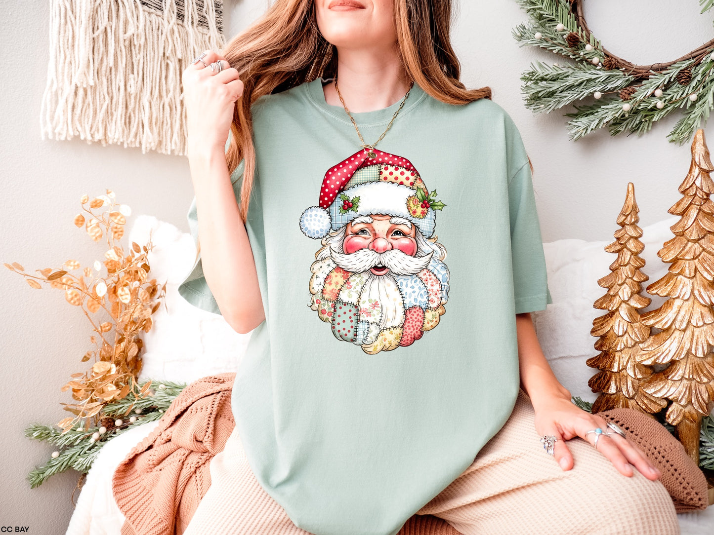 TMT // Patchwork Santa FULL SIZE + POCKET
