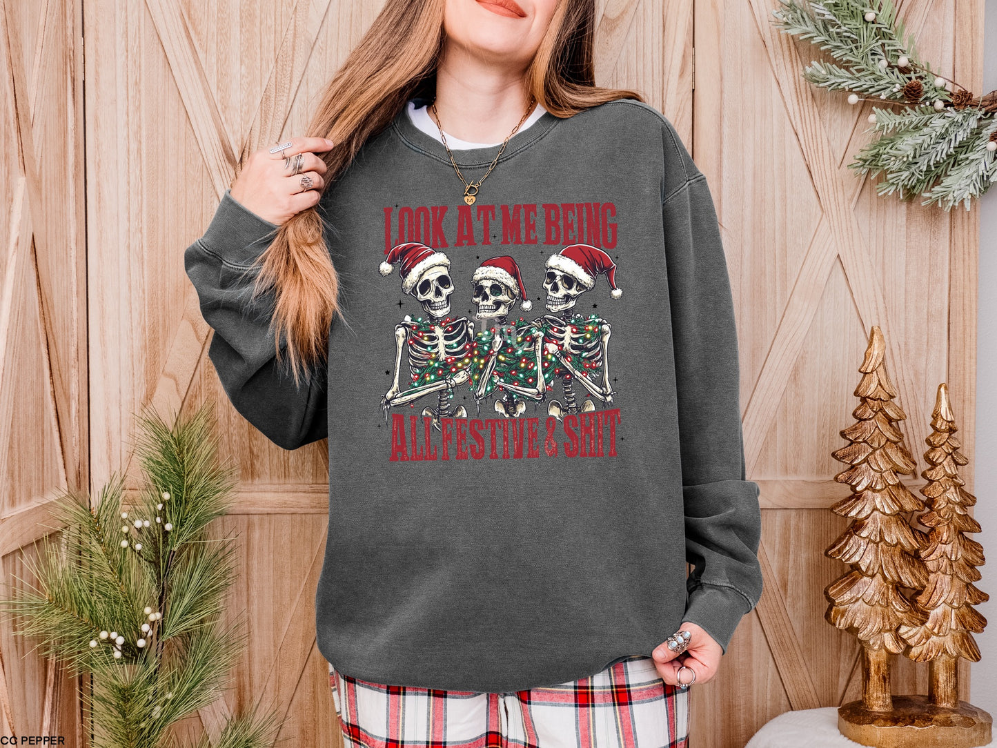 TMT // Festive Skeletons MATTE CLEAR FILM