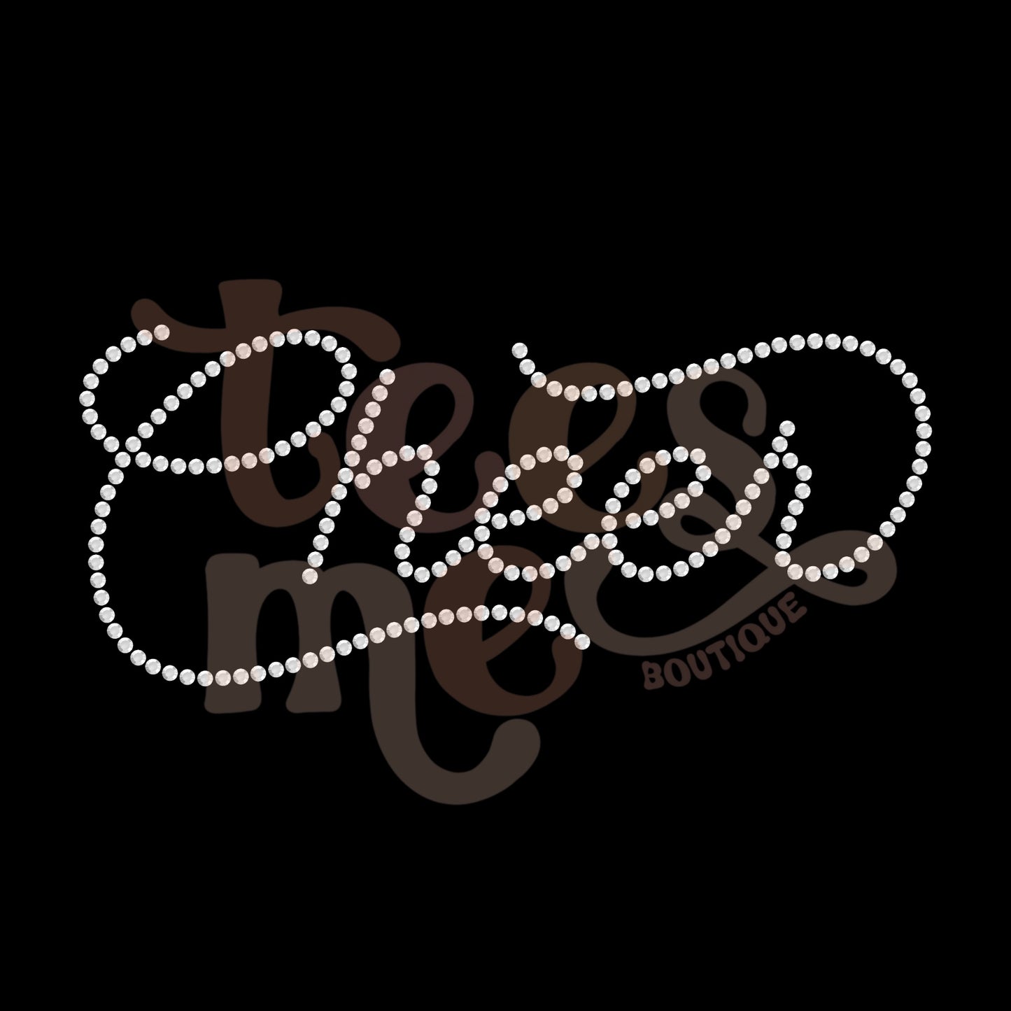 Cheer Swirl SS16 RHINESTONE TRANSFER