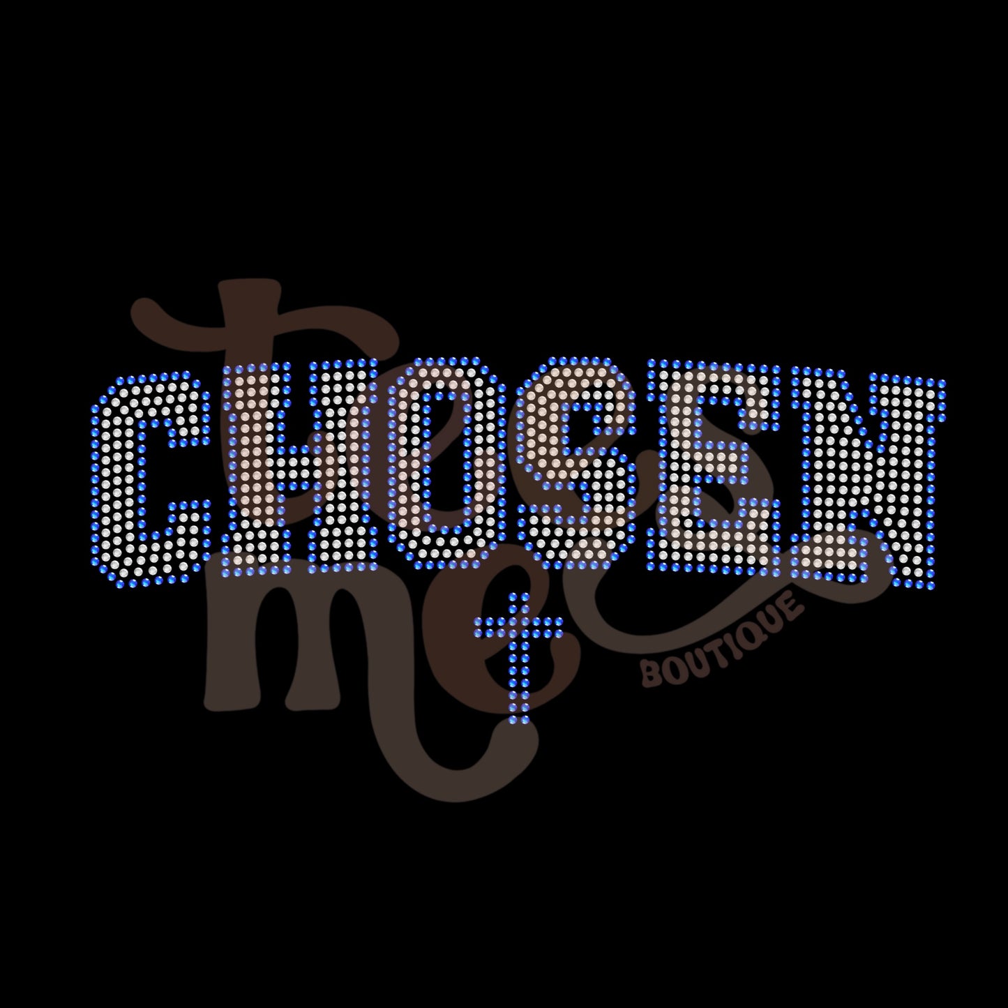 Two Color Chosen SS10 RHINESTONE TRANSFER