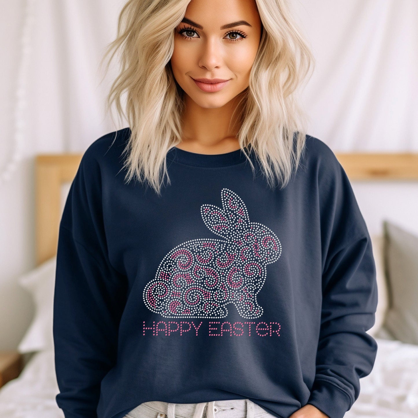 Swirly Rabbit SPANGLE TRANSFER
