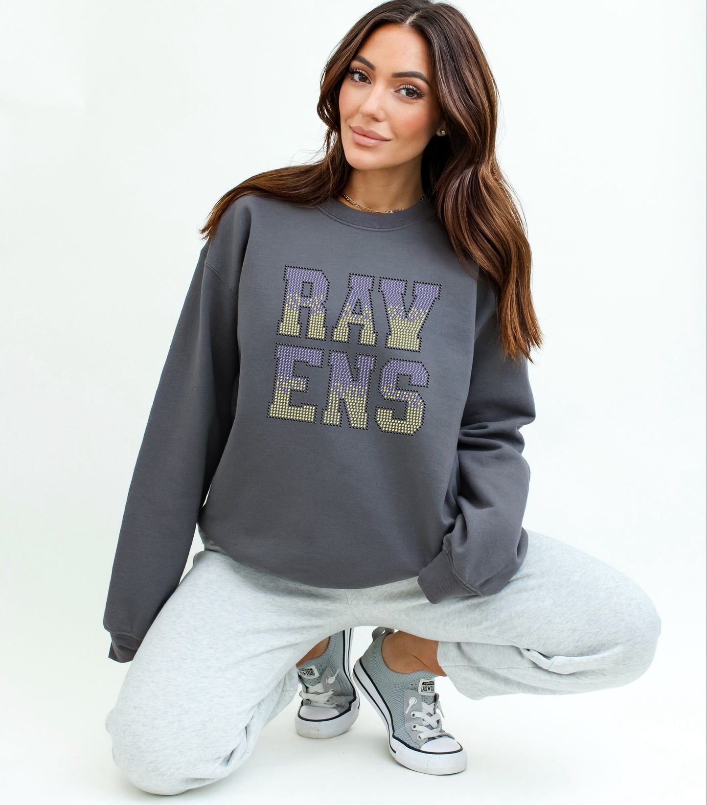 Ravens Ombre SS16 RHINESTONE TRANSFER