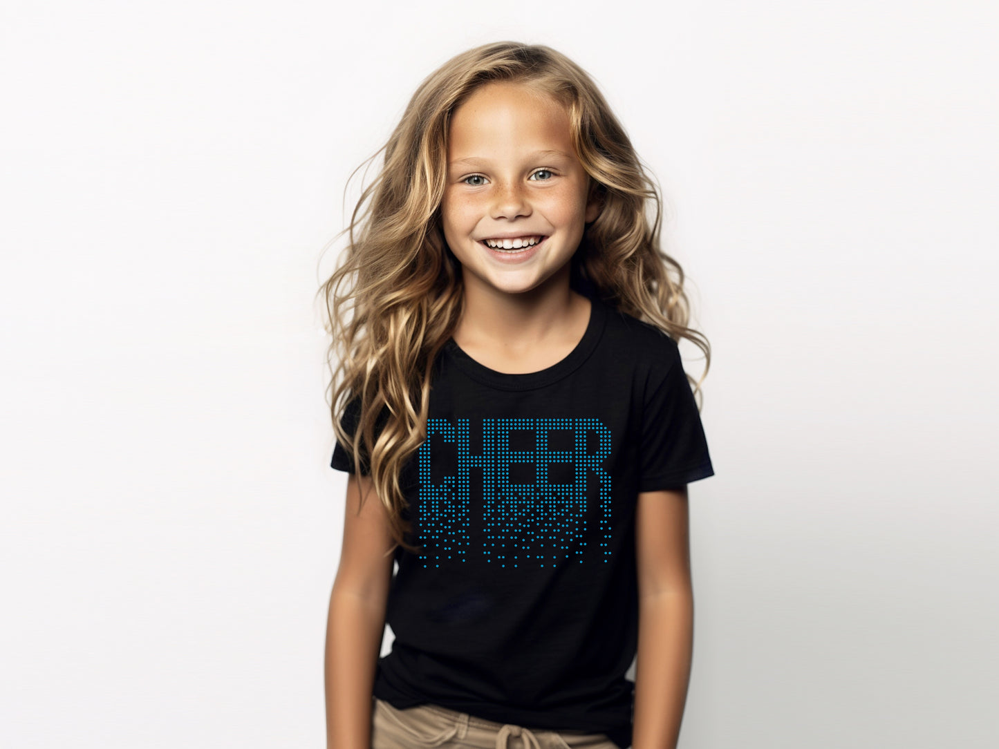 Cheer Drip YOUTH 9" SPANGLE TRANSFER